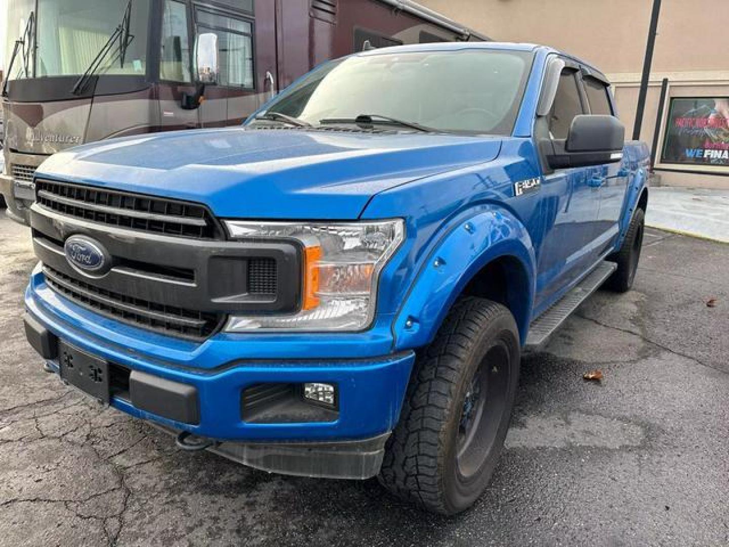 2019 Blue /No Color Ford F150 SuperCrew Cab XL Pickup 4D 5 1/2 ft (1FTEW1EP3KF) with an V6, EcoBoost, Twin Turbo, 2.7 Liter engine, Automatic, 6-Spd w/SelectShift transmission, located at 607 W Columbia Drive, Kennewick, WA, 99336, (509) 987-1069, 46.216743, -119.126404 - Photo#0