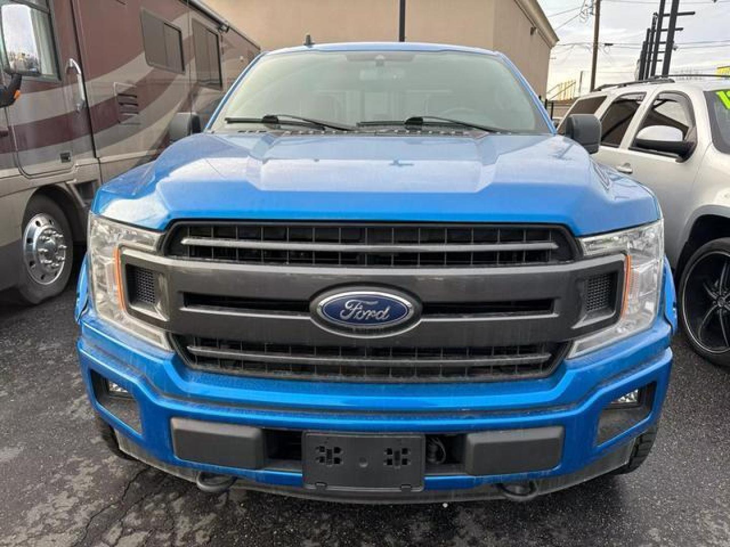 2019 Blue /No Color Ford F150 SuperCrew Cab XL Pickup 4D 5 1/2 ft (1FTEW1EP3KF) with an V6, EcoBoost, Twin Turbo, 2.7 Liter engine, Automatic, 6-Spd w/SelectShift transmission, located at 607 W Columbia Drive, Kennewick, WA, 99336, (509) 987-1069, 46.216743, -119.126404 - Photo#1