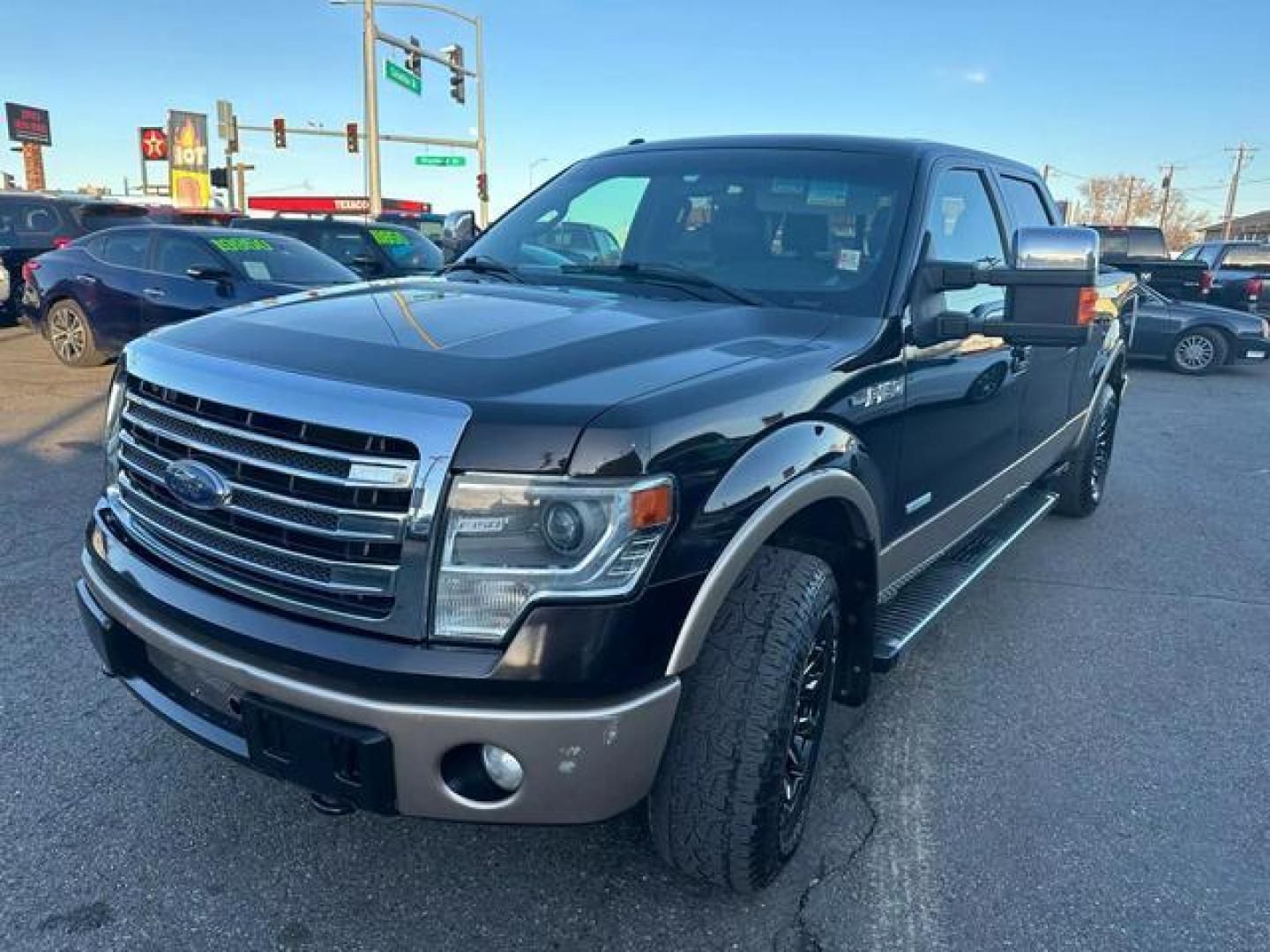 2013 Black /No Color Ford F150 SuperCrew Cab Lariat Pickup 4D 5 1/2 ft (1FTFW1ET2DK) with an V6, EcoBoost, Twin Turbo, 3.5 Liter engine, Automatic, 6-Spd transmission, located at 607 W Columbia Drive, Kennewick, WA, 99336, (509) 987-1069, 46.216743, -119.126404 - Photo#0