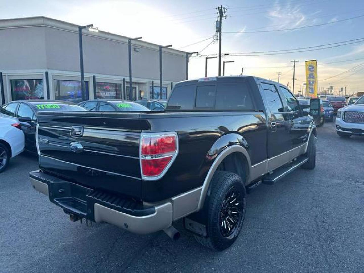 2013 Black /No Color Ford F150 SuperCrew Cab Lariat Pickup 4D 5 1/2 ft (1FTFW1ET2DK) with an V6, EcoBoost, Twin Turbo, 3.5 Liter engine, Automatic, 6-Spd transmission, located at 607 W Columbia Drive, Kennewick, WA, 99336, (509) 987-1069, 46.216743, -119.126404 - Photo#4