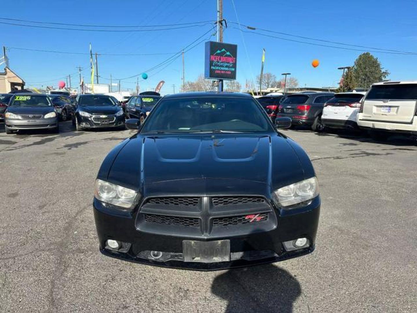 2013 Black Dodge Charger R/T Road/Track Sedan 4D (2C3CDXCT9DH) with an V8, HEMI, 5.7 Liter engine, Automatic, 5-Spd transmission, located at 607 W Columbia Drive, Kennewick, WA, 99336, (509) 987-1069, 46.216743, -119.126404 - Photo#1