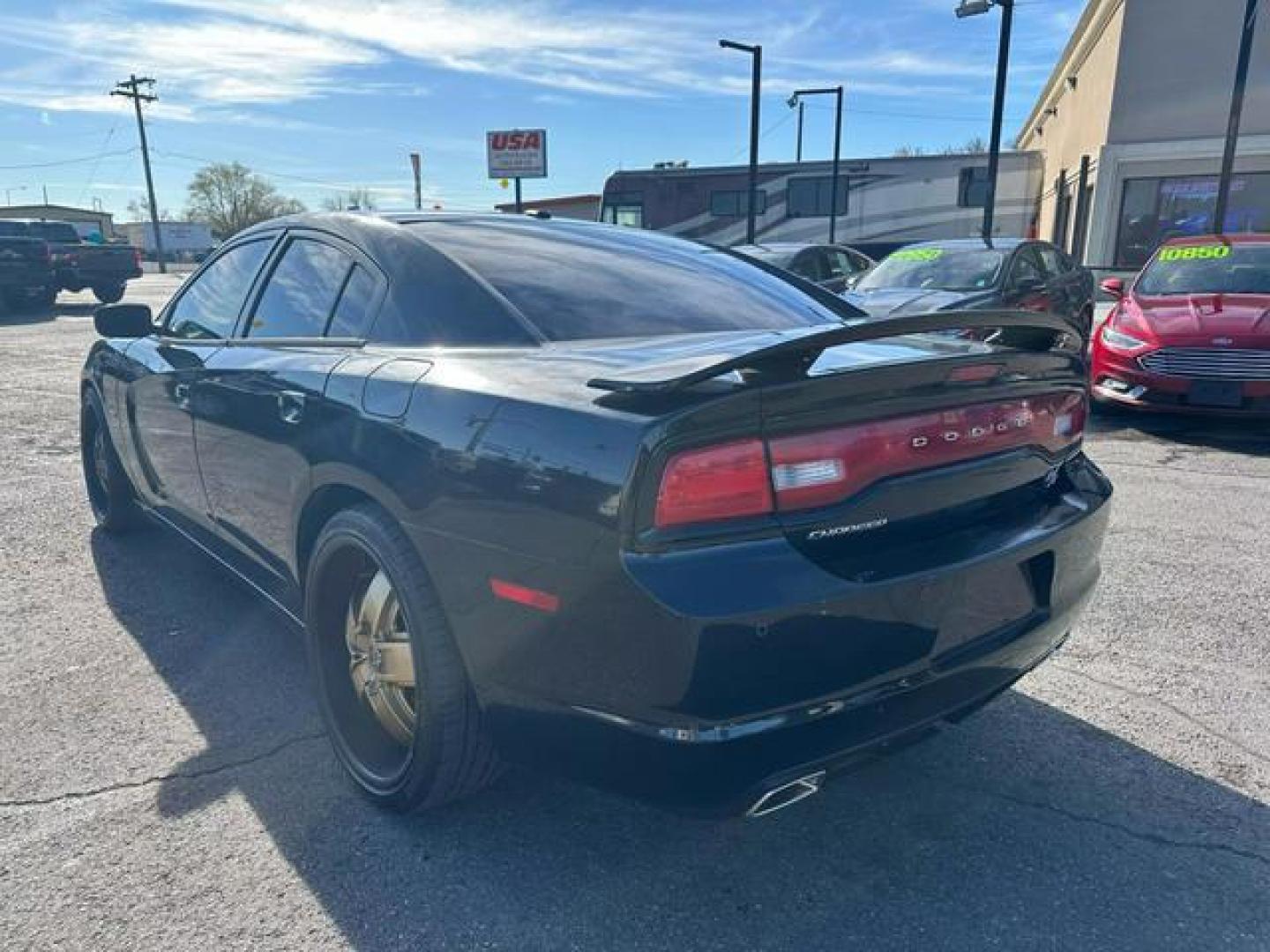 2013 Black Dodge Charger R/T Road/Track Sedan 4D (2C3CDXCT9DH) with an V8, HEMI, 5.7 Liter engine, Automatic, 5-Spd transmission, located at 607 W Columbia Drive, Kennewick, WA, 99336, (509) 987-1069, 46.216743, -119.126404 - Photo#6