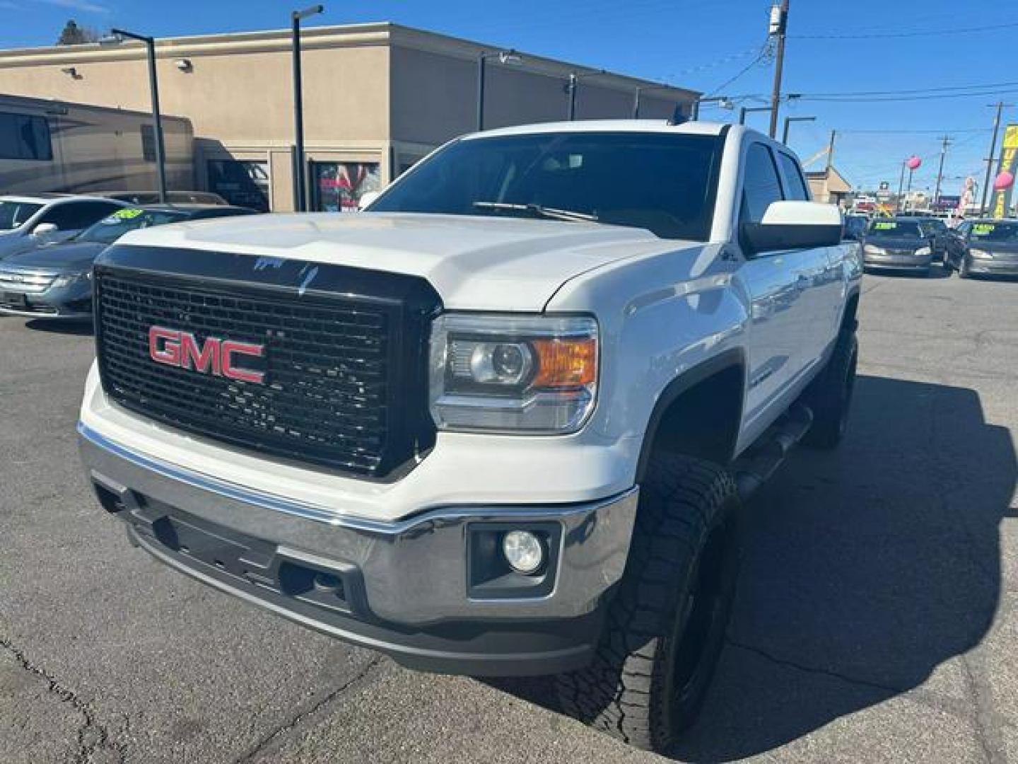 2015 White /No Color GMC Sierra 1500 Double Cab SLE Pickup 4D 6 1/2 ft (1GTV2UEC2FZ) with an V8, EcoTec3, 5.3L engine, Automatic, 6-Spd HD w/Overdrive transmission, located at 607 W Columbia Drive, Kennewick, WA, 99336, (509) 987-1069, 46.216743, -119.126404 - Photo#0