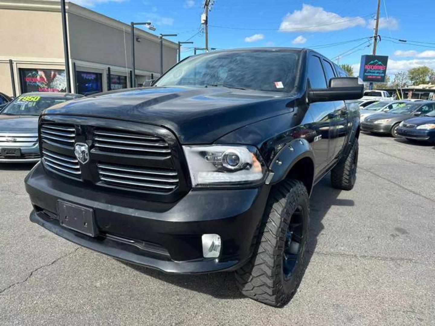 2013 Black /No Color Ram 1500 Quad Cab Sport Pickup 4D 6 1/3 ft (1C6RR7HTXDS) with an V8, HEMI, 5.7 Liter engine, Automatic, 8-Spd transmission, located at 607 W Columbia Drive, Kennewick, WA, 99336, (509) 987-1069, 46.216743, -119.126404 - Photo#0