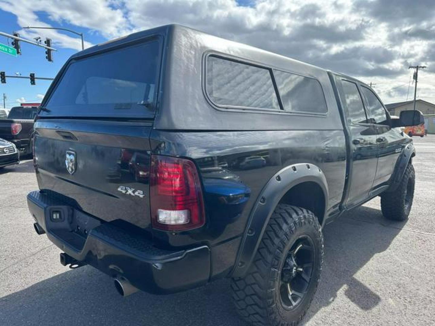 2013 Black /No Color Ram 1500 Quad Cab Sport Pickup 4D 6 1/3 ft (1C6RR7HTXDS) with an V8, HEMI, 5.7 Liter engine, Automatic, 8-Spd transmission, located at 607 W Columbia Drive, Kennewick, WA, 99336, (509) 987-1069, 46.216743, -119.126404 - Photo#4