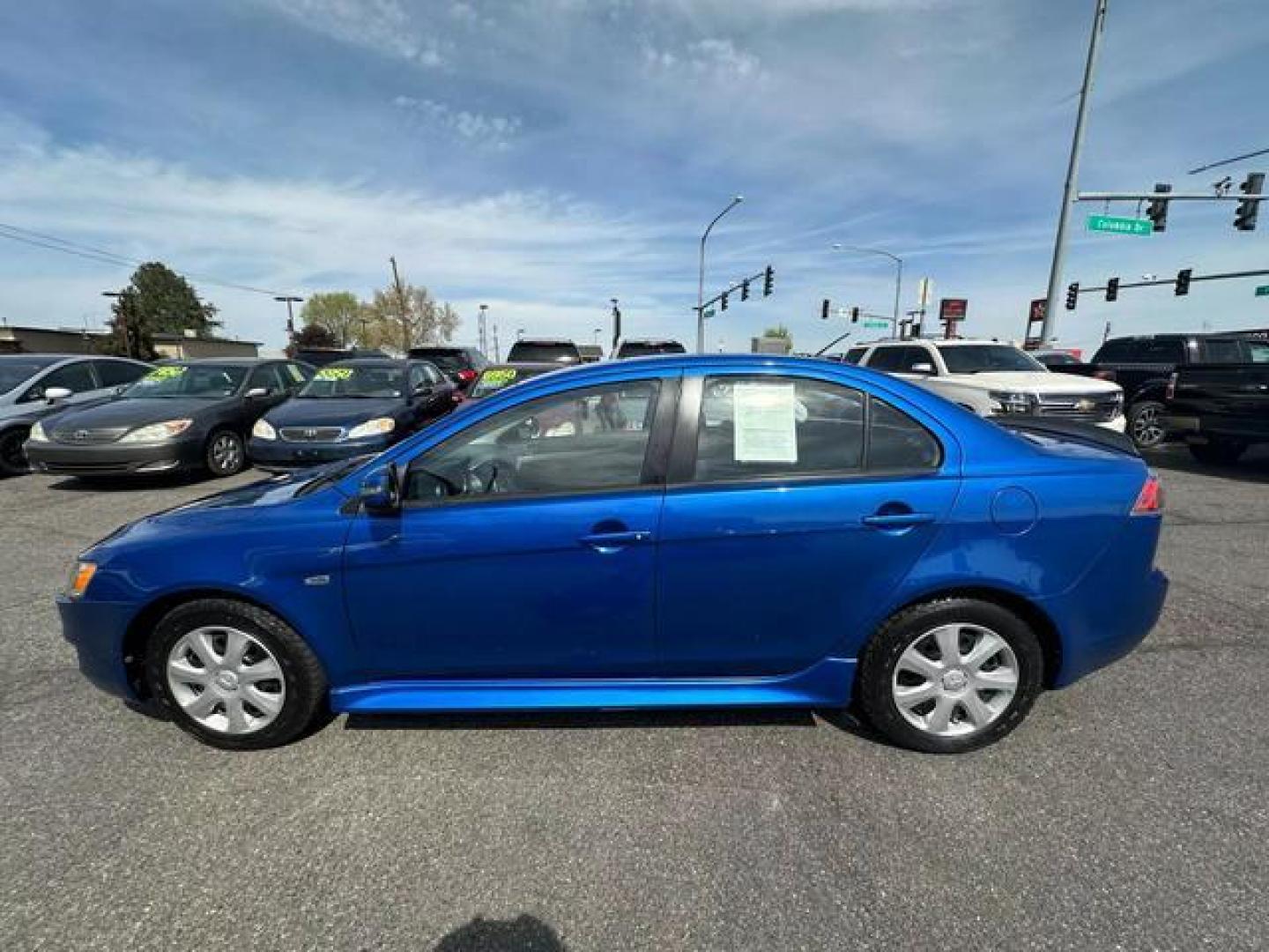 2015 Blue /No Color Mitsubishi Lancer ES Sedan 4D (JA32U2FU1FU) with an 4-Cyl, 2.0 Liter engine, Automatic, CVT transmission, located at 607 W Columbia Drive, Kennewick, WA, 99336, (509) 987-1069, 46.216743, -119.126404 - Photo#7