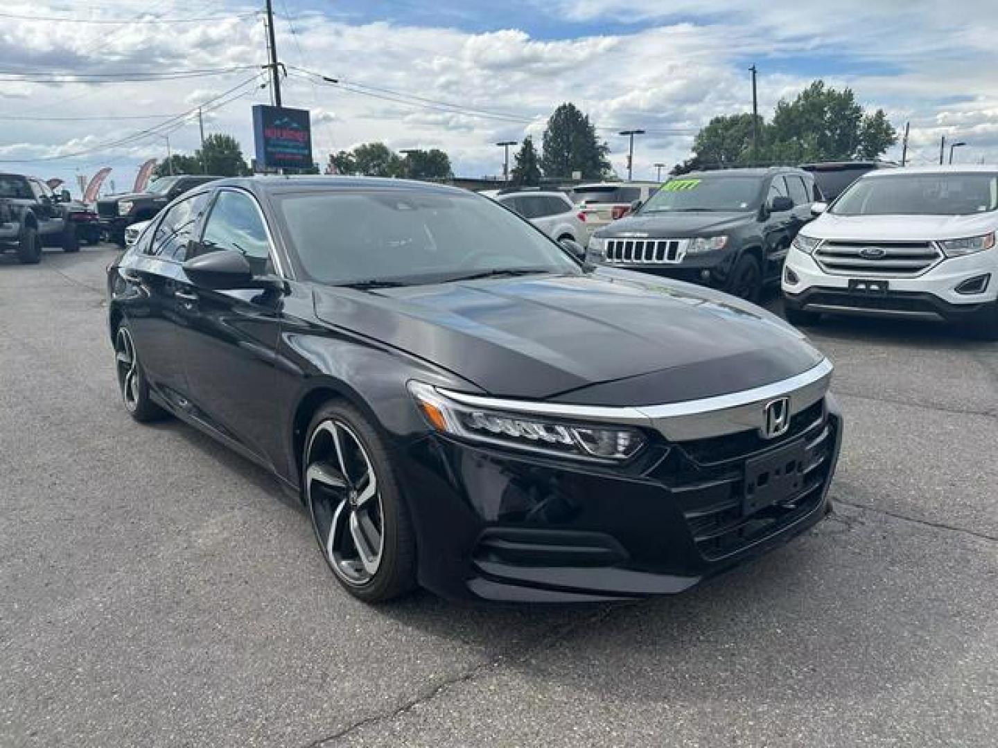 2019 Black /No Color Honda Accord Sport Sedan 4D (1HGCV1F33KA) with an 4-Cyl, i-VTEC, Turbo, 1.5 Liter engine, Automatic, 10-Spd transmission, located at 607 W Columbia Drive, Kennewick, WA, 99336, (509) 987-1069, 46.216743, -119.126404 - Photo#0