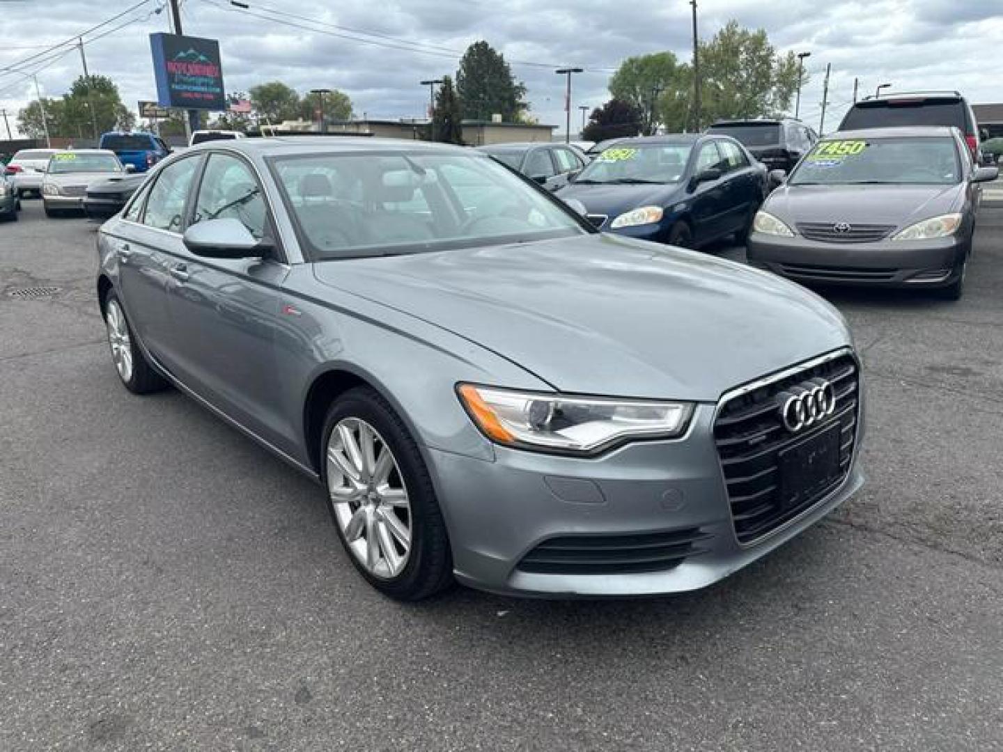 2014 No Color /No Color Audi A6 3.0T Premium Plus Sedan 4D (WAUFGAFC0EN) with an V6, Supercharged, 3.0 Liter engine, Auto, 8-Spd Tiptronic transmission, located at 607 W Columbia Drive, Kennewick, WA, 99336, (509) 987-1069, 46.216743, -119.126404 - Photo#2