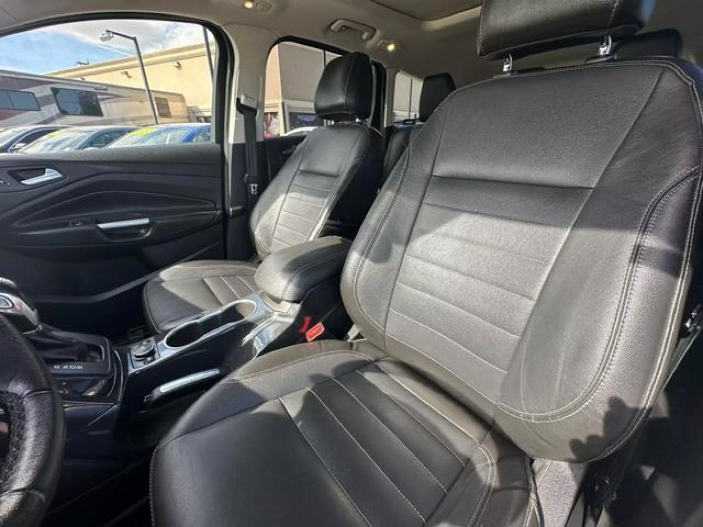 2014 Black /No Color Ford Escape Titanium Sport Utility 4D (1FMCU9J93EU) with an 4-Cyl, EcoBoost, 2.0L engine, Auto, 6-Spd w/SelShft transmission, located at 607 W Columbia Drive, Kennewick, WA, 99336, (509) 987-1069, 46.216743, -119.126404 - Photo#9