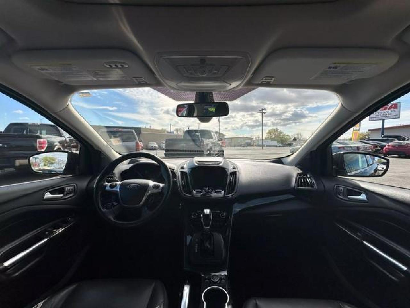 2014 Black /No Color Ford Escape Titanium Sport Utility 4D (1FMCU9J93EU) with an 4-Cyl, EcoBoost, 2.0L engine, Auto, 6-Spd w/SelShft transmission, located at 607 W Columbia Drive, Kennewick, WA, 99336, (509) 987-1069, 46.216743, -119.126404 - Photo#15