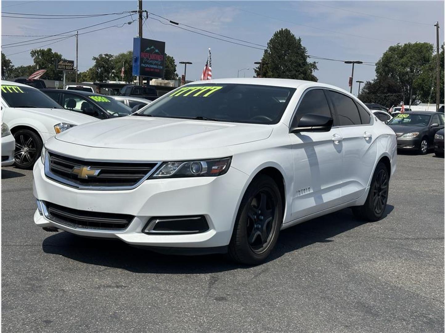 2018 White /No Color Chevrolet Impala LS Sedan 4D (2G11Z5SAXJ9) with an 4-Cyl, ECOTEC, 2.5 Liter engine, Automatic, 6-Spd transmission, located at 607 W Columbia Drive, Kennewick, WA, 99336, (509) 987-1069, 46.216743, -119.126404 - Photo#0