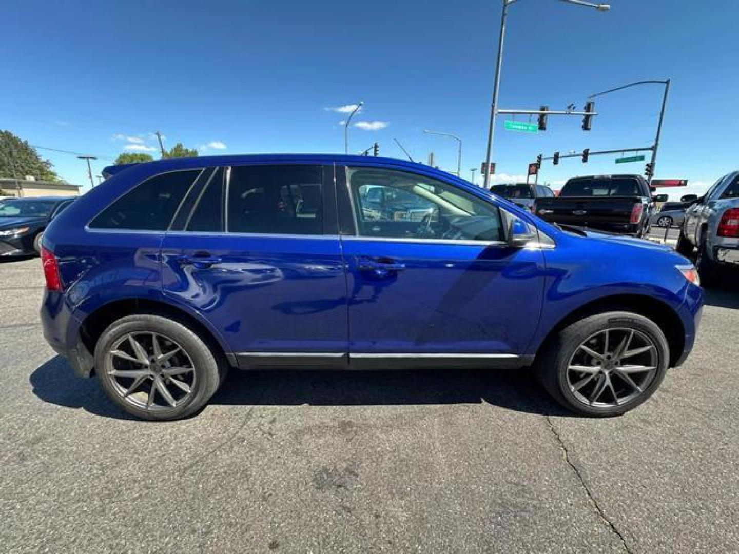 2013 Blue Ford Edge Limited Sport Utility 4D (2FMDK4KC9DB) with an V6, 3.5 Liter engine, Auto, 6-Spd w/SelShft transmission, located at 607 W Columbia Drive, Kennewick, WA, 99336, (509) 987-1069, 46.216743, -119.126404 - Photo#3