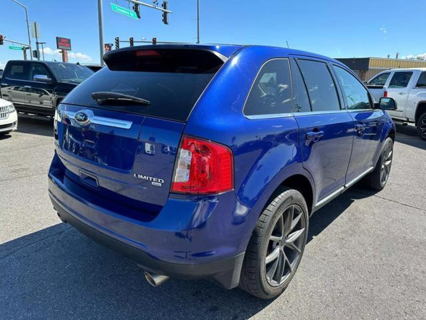 2013 Blue Ford Edge Limited Sport Utility 4D (2FMDK4KC9DB) with an V6, 3.5 Liter engine, Auto, 6-Spd w/SelShft transmission, located at 607 W Columbia Drive, Kennewick, WA, 99336, (509) 987-1069, 46.216743, -119.126404 - Photo#4