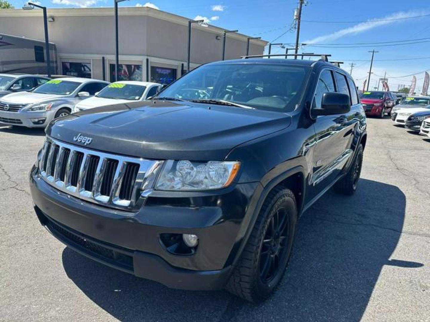 2011 Black Jeep Grand Cherokee Laredo Sport Utility 4D (1J4RR4GG9BC) with an V6, Flex Fuel, 3.6 Liter engine, Automatic, 5-Spd w/Overdrive transmission, located at 607 W Columbia Drive, Kennewick, WA, 99336, (509) 987-1069, 46.216743, -119.126404 - Photo#0