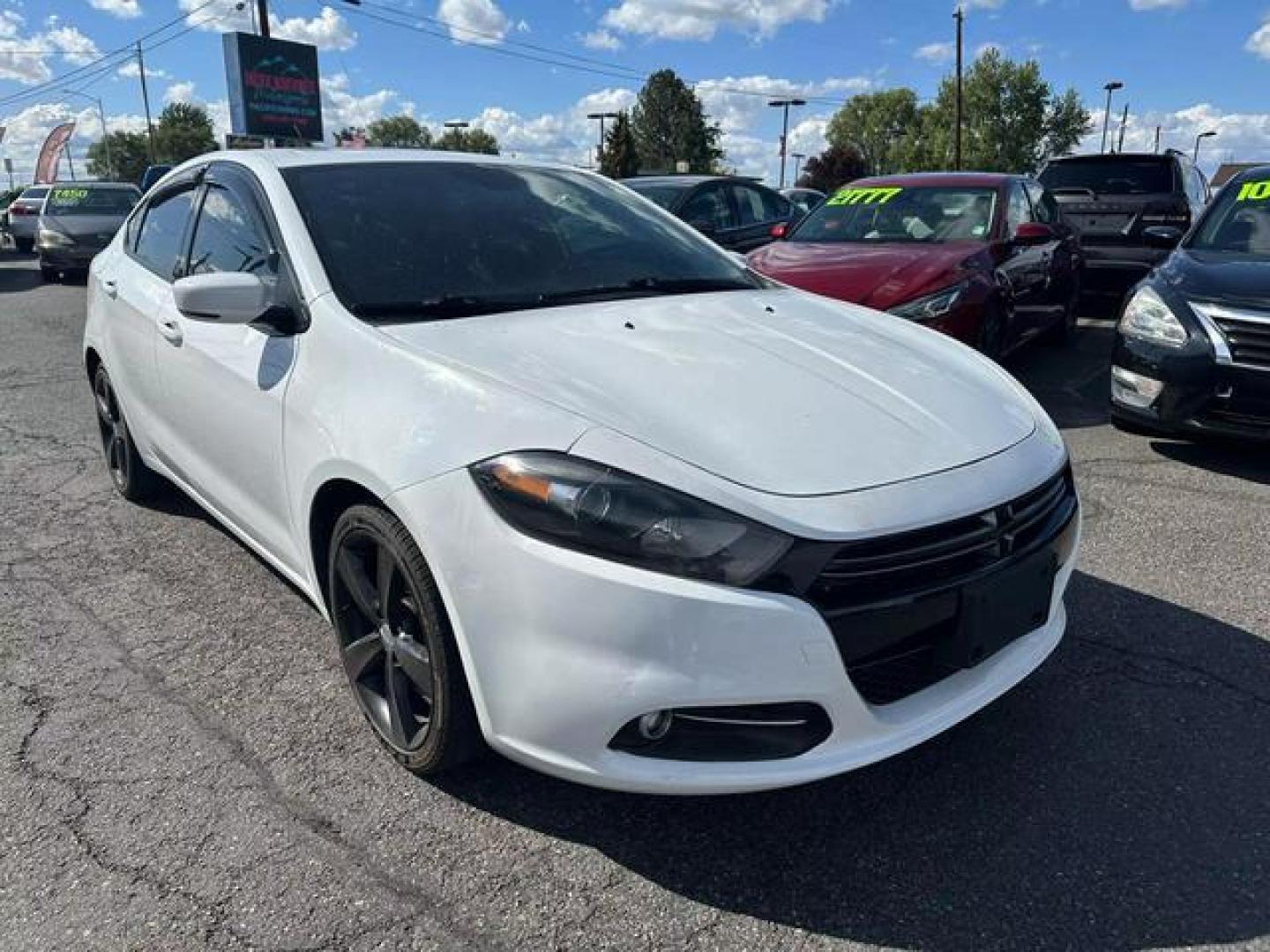 2016 White /No Color Dodge Dart GT Sedan 4D (1C3CDFEB4GD) with an 4-Cyl, MultiAir PZEV 2.4L engine, Manual, 6-Spd transmission, located at 607 W Columbia Drive, Kennewick, WA, 99336, (509) 987-1069, 46.216743, -119.126404 - Photo#2