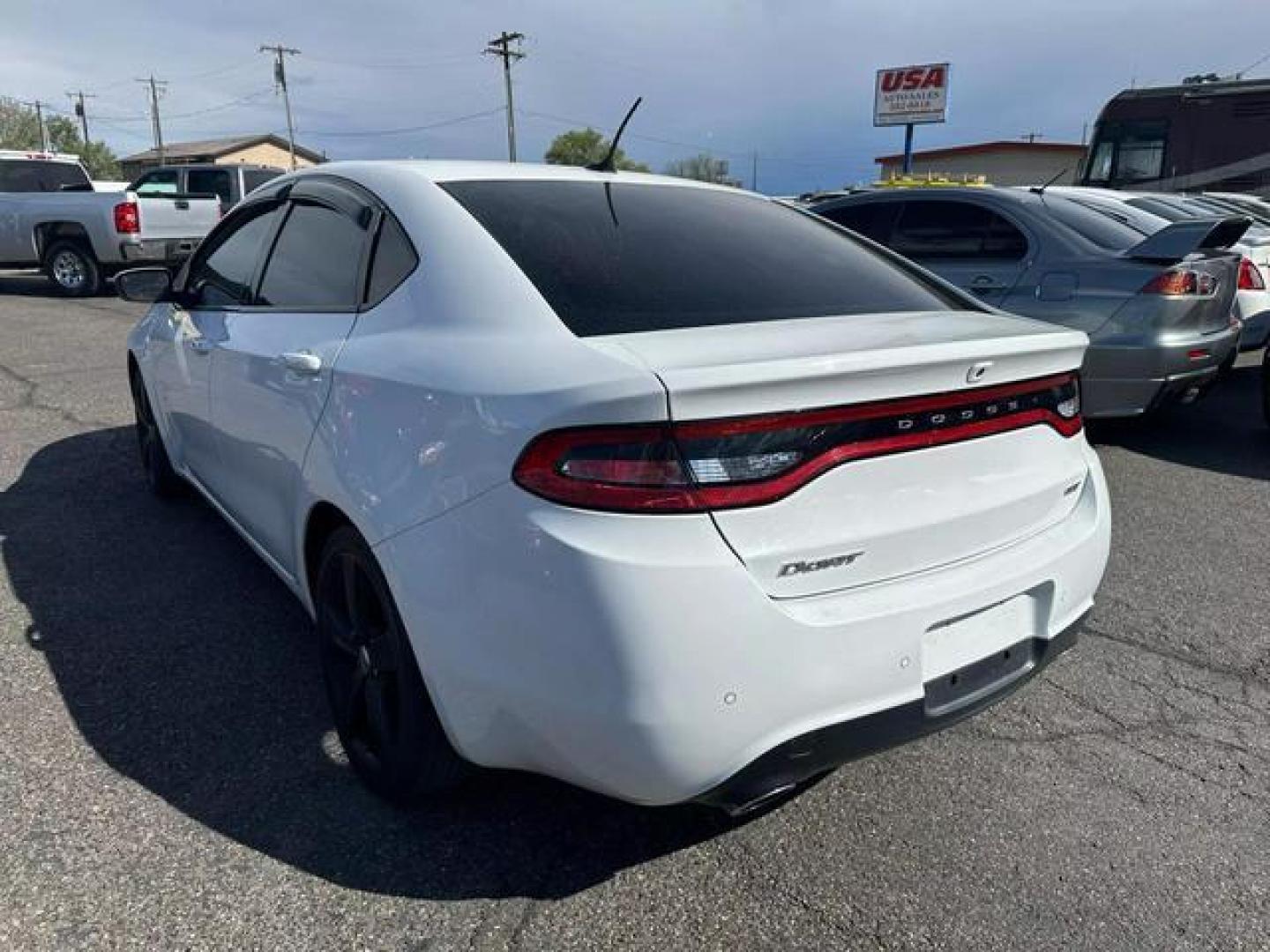 2016 White /No Color Dodge Dart GT Sedan 4D (1C3CDFEB4GD) with an 4-Cyl, MultiAir PZEV 2.4L engine, Manual, 6-Spd transmission, located at 607 W Columbia Drive, Kennewick, WA, 99336, (509) 987-1069, 46.216743, -119.126404 - Photo#6