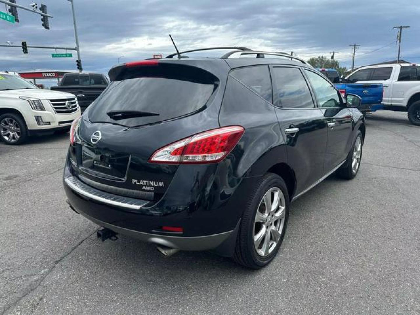 2012 Black Nissan Murano LE Sport Utility 4D (JN8AZ1MWXCW) with an V6, 3.5 Liter engine, Automatic, CVT transmission, located at 607 W Columbia Drive, Kennewick, WA, 99336, (509) 987-1069, 46.216743, -119.126404 - Photo#4