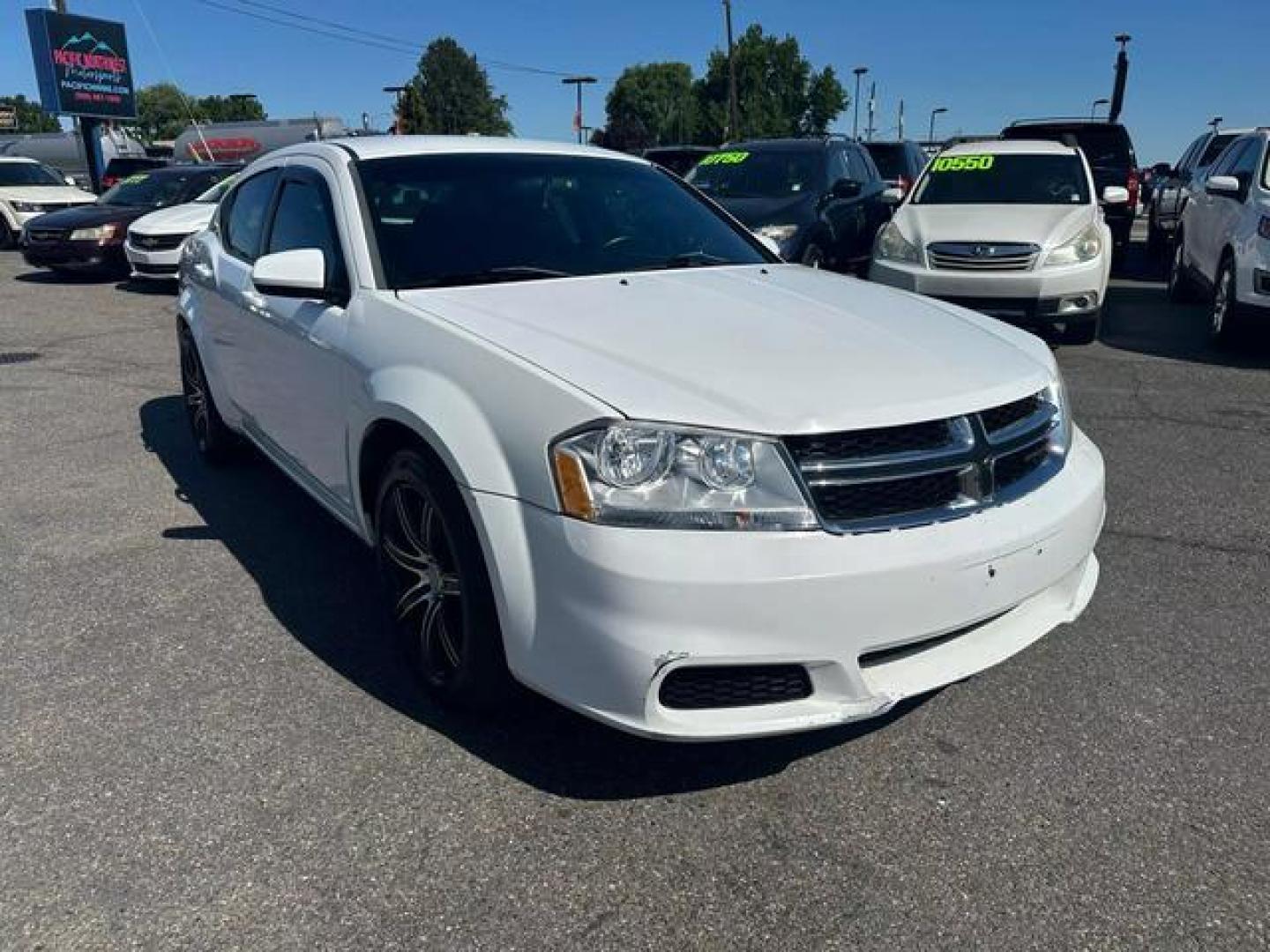 2011 White /No Color Dodge Avenger Mainstreet Sedan 4D (1B3BD1FB6BN) with an 4-Cyl, PZEV, 2.4 Liter engine, Automatic, 4-Spd w/Overdrive transmission, located at 607 W Columbia Drive, Kennewick, WA, 99336, (509) 987-1069, 46.216743, -119.126404 - Photo#2