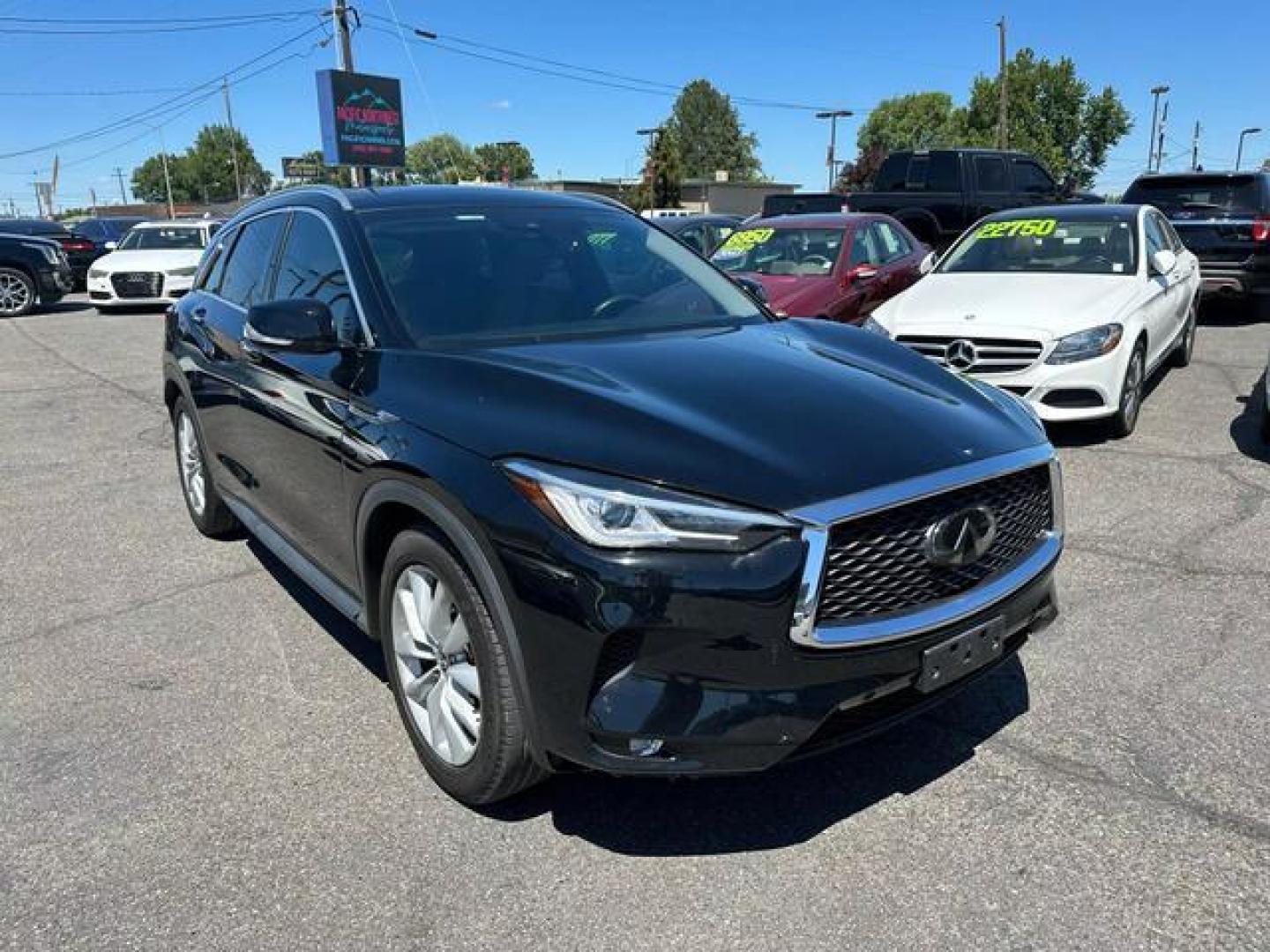 2019 Black /No Color Infiniti QX50 Essential Sport Utility 4D (3PCAJ5M10KF) with an 4-Cyl, Turbo, 2.0 Liter engine, Automatic, Xtronic CVT transmission, located at 607 W Columbia Drive, Kennewick, WA, 99336, (509) 987-1069, 46.216743, -119.126404 - Photo#6