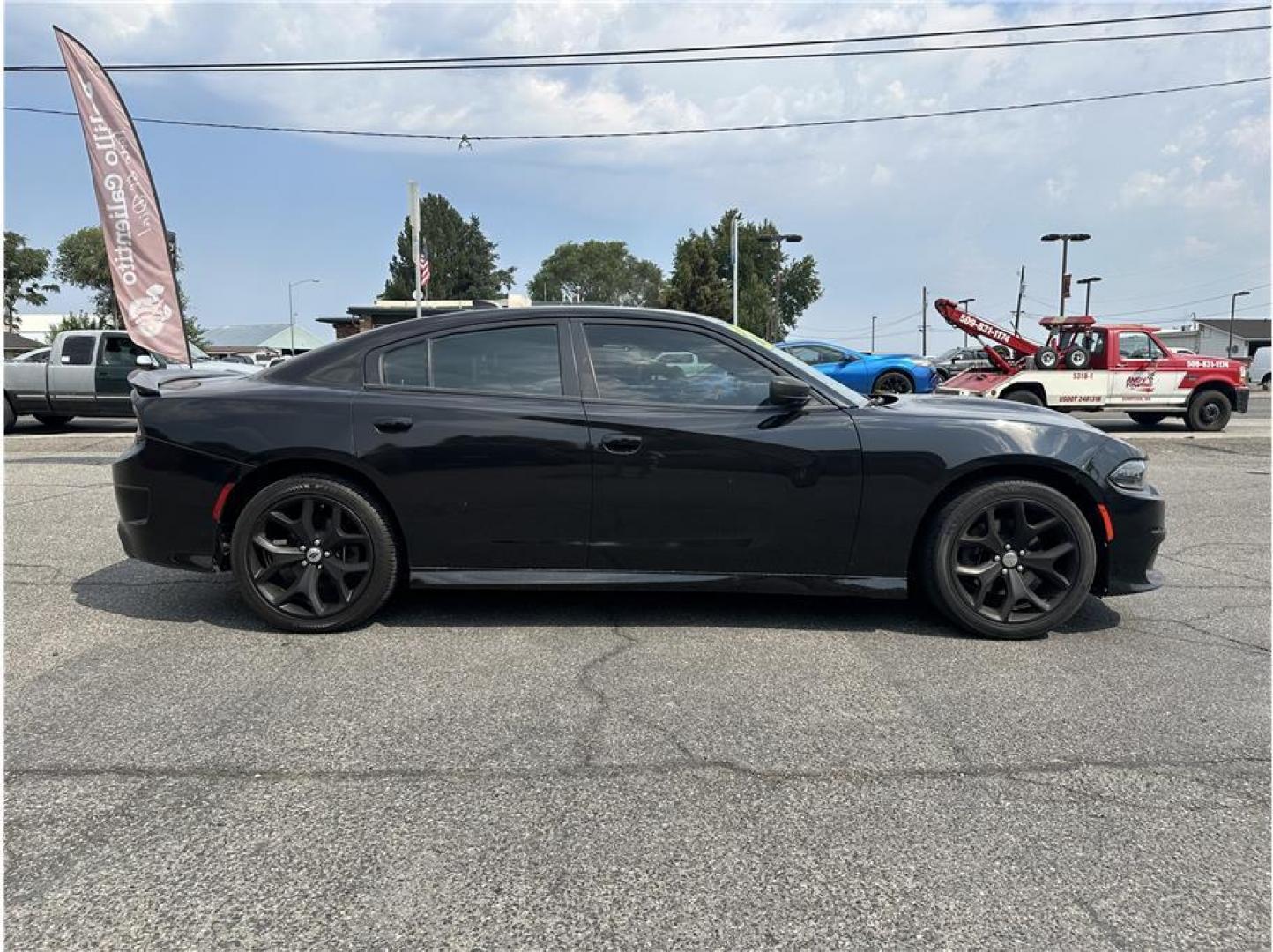 2019 Black /No Color Dodge Charger GT Sedan 4D (2C3CDXHG2KH) with an V6, 3.6 Liter engine, Automatic, 8-Spd w/AutoStick transmission, located at 607 W Columbia Drive, Kennewick, WA, 99336, (509) 987-1069, 46.216743, -119.126404 - Photo#3