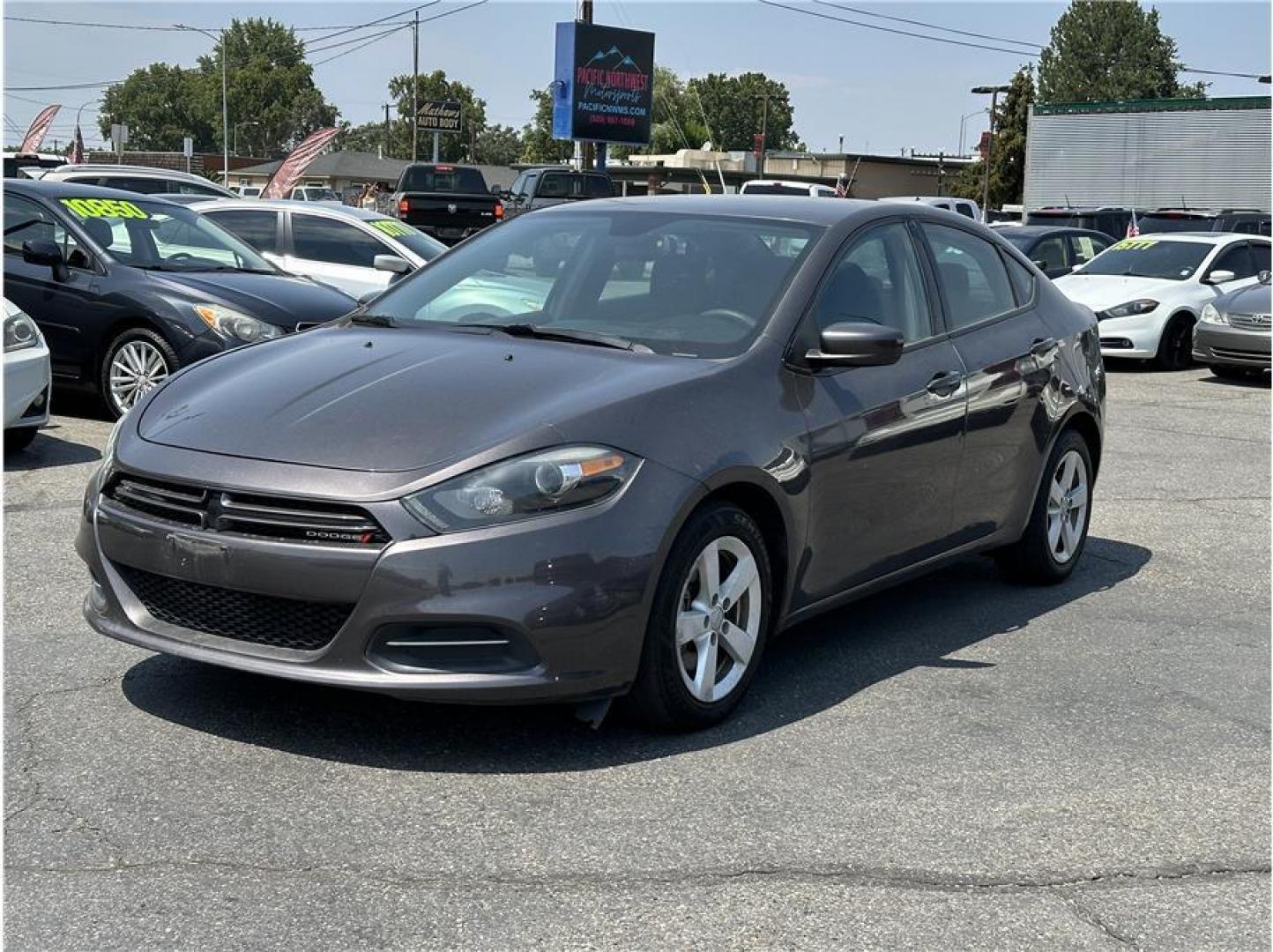 2016 No Color /No Color Dodge Dart SXT Sedan 4D (1C3CDFBB8GD) with an 4-Cyl MltAr Tgrshrk 2.4L engine, Manual, 6-Spd transmission, located at 607 W Columbia Drive, Kennewick, WA, 99336, (509) 987-1069, 46.216743, -119.126404 - Photo#0