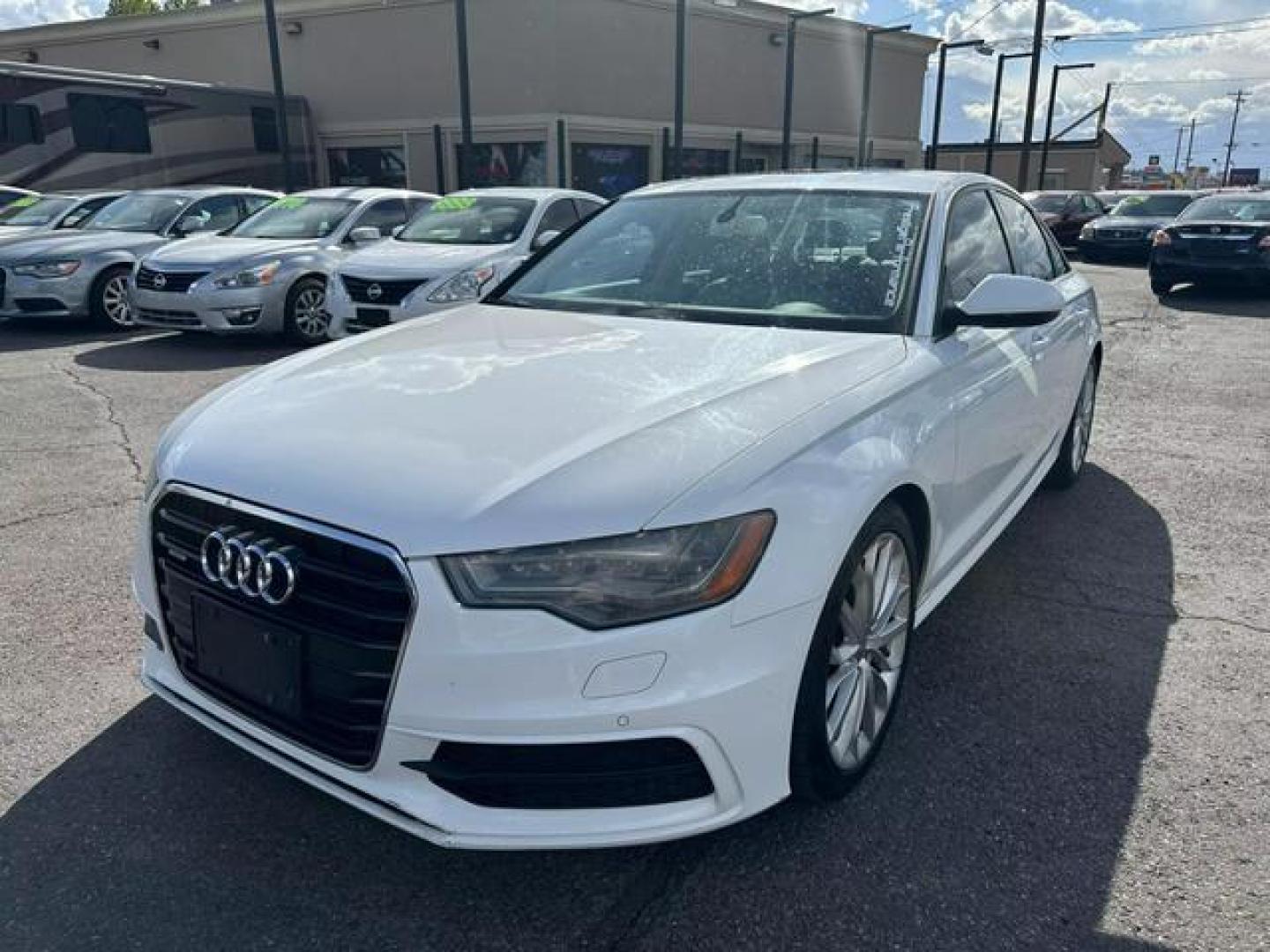 2012 White /No Color Audi A6 3.0T Quattro Premium Sedan 4D (WAUBGAFC7CN) with an V6, Supercharged, 3.0 Liter engine, Auto, 8-Spd Tiptronic transmission, located at 607 W Columbia Drive, Kennewick, WA, 99336, (509) 987-1069, 46.216743, -119.126404 - Photo#0