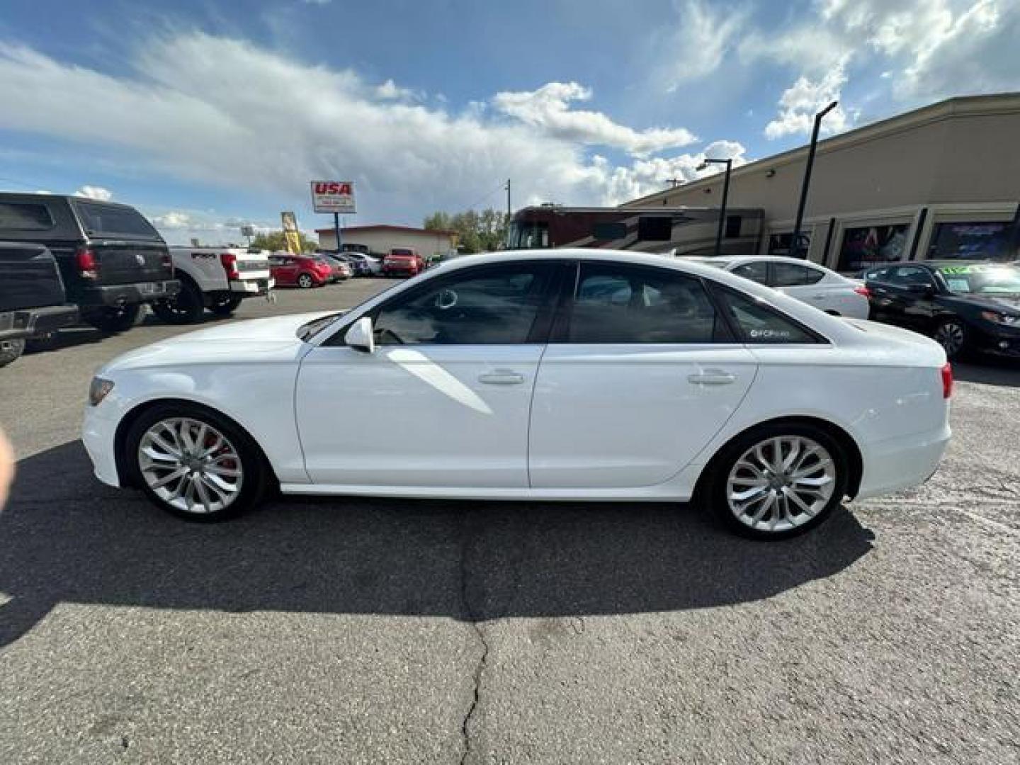 2012 White /No Color Audi A6 3.0T Quattro Premium Sedan 4D (WAUBGAFC7CN) with an V6, Supercharged, 3.0 Liter engine, Auto, 8-Spd Tiptronic transmission, located at 607 W Columbia Drive, Kennewick, WA, 99336, (509) 987-1069, 46.216743, -119.126404 - Photo#7