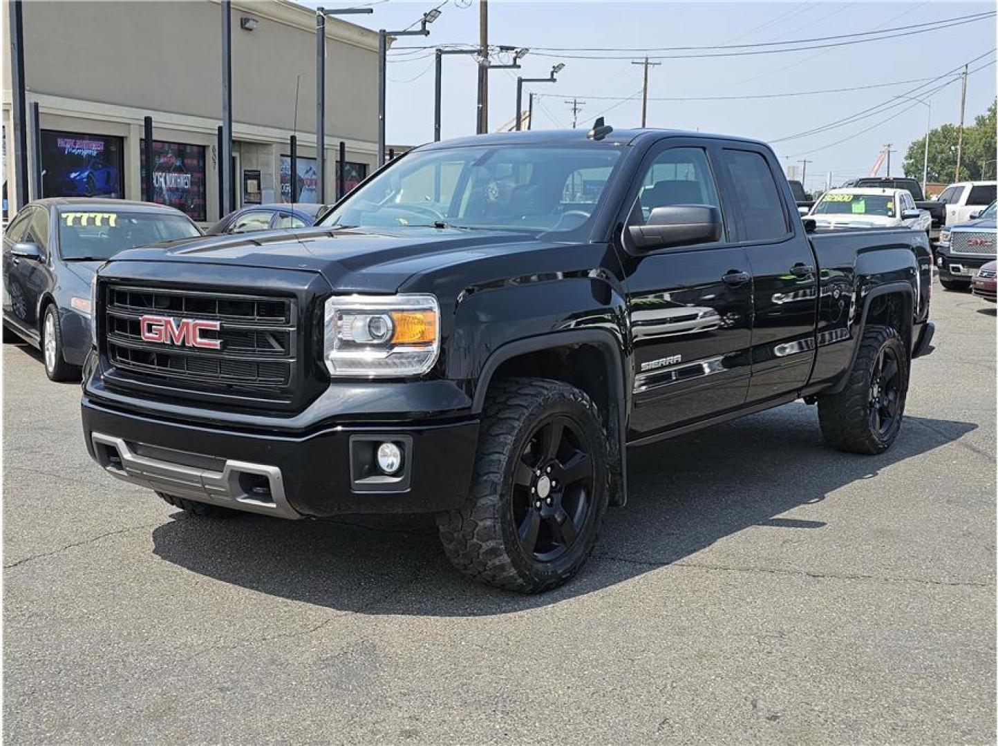 2015 Black /No Color GMC Sierra 1500 Double Cab (1GTV2TEC2FZ) with an V8, EcoTec3, 5.3L engine, Automatic, 6-Spd HD w/Overdrive transmission, located at 607 W Columbia Drive, Kennewick, WA, 99336, (509) 987-1069, 46.216743, -119.126404 - Photo#0