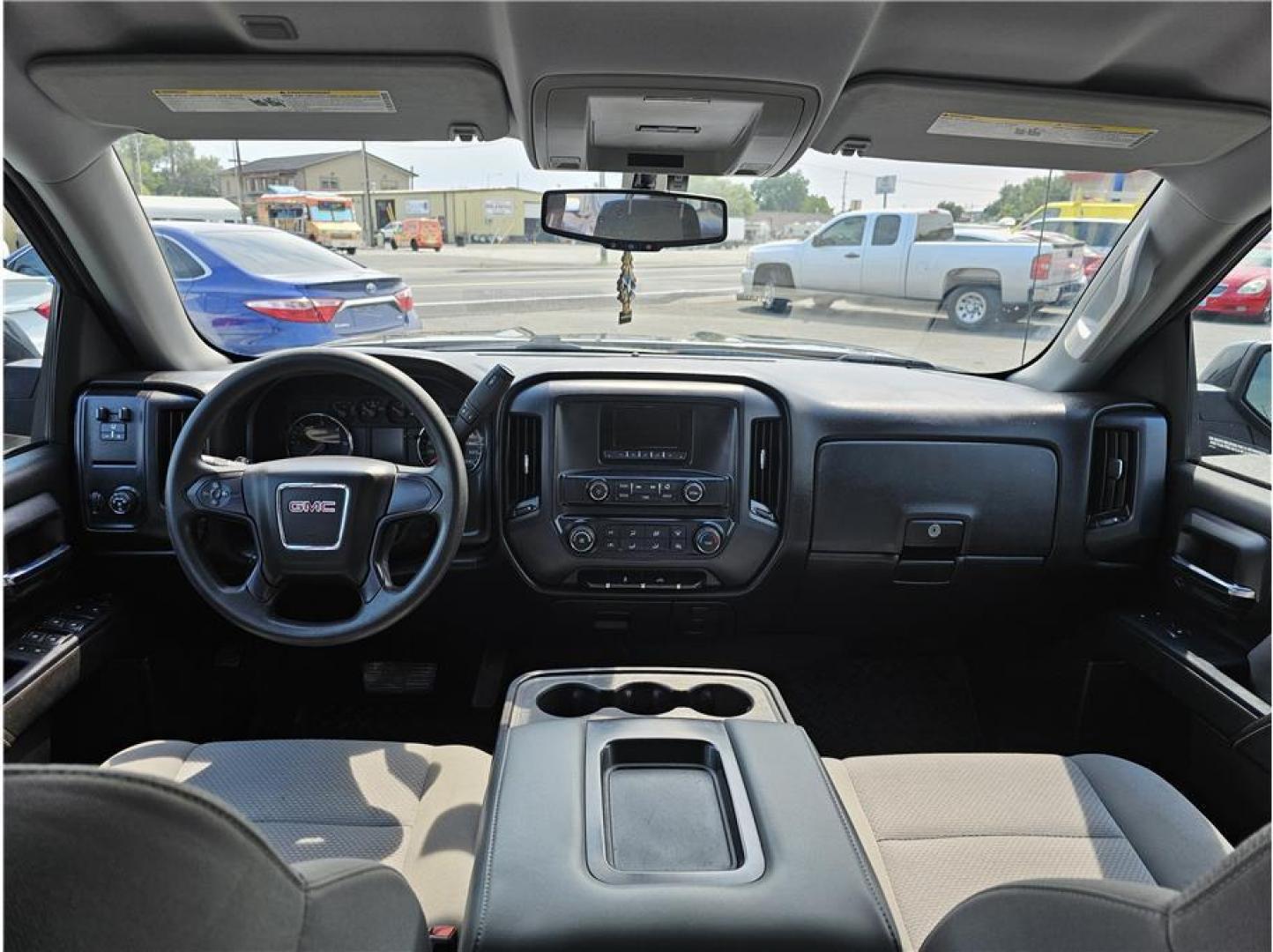 2015 Black /No Color GMC Sierra 1500 Double Cab (1GTV2TEC2FZ) with an V8, EcoTec3, 5.3L engine, Automatic, 6-Spd HD w/Overdrive transmission, located at 607 W Columbia Drive, Kennewick, WA, 99336, (509) 987-1069, 46.216743, -119.126404 - Photo#11