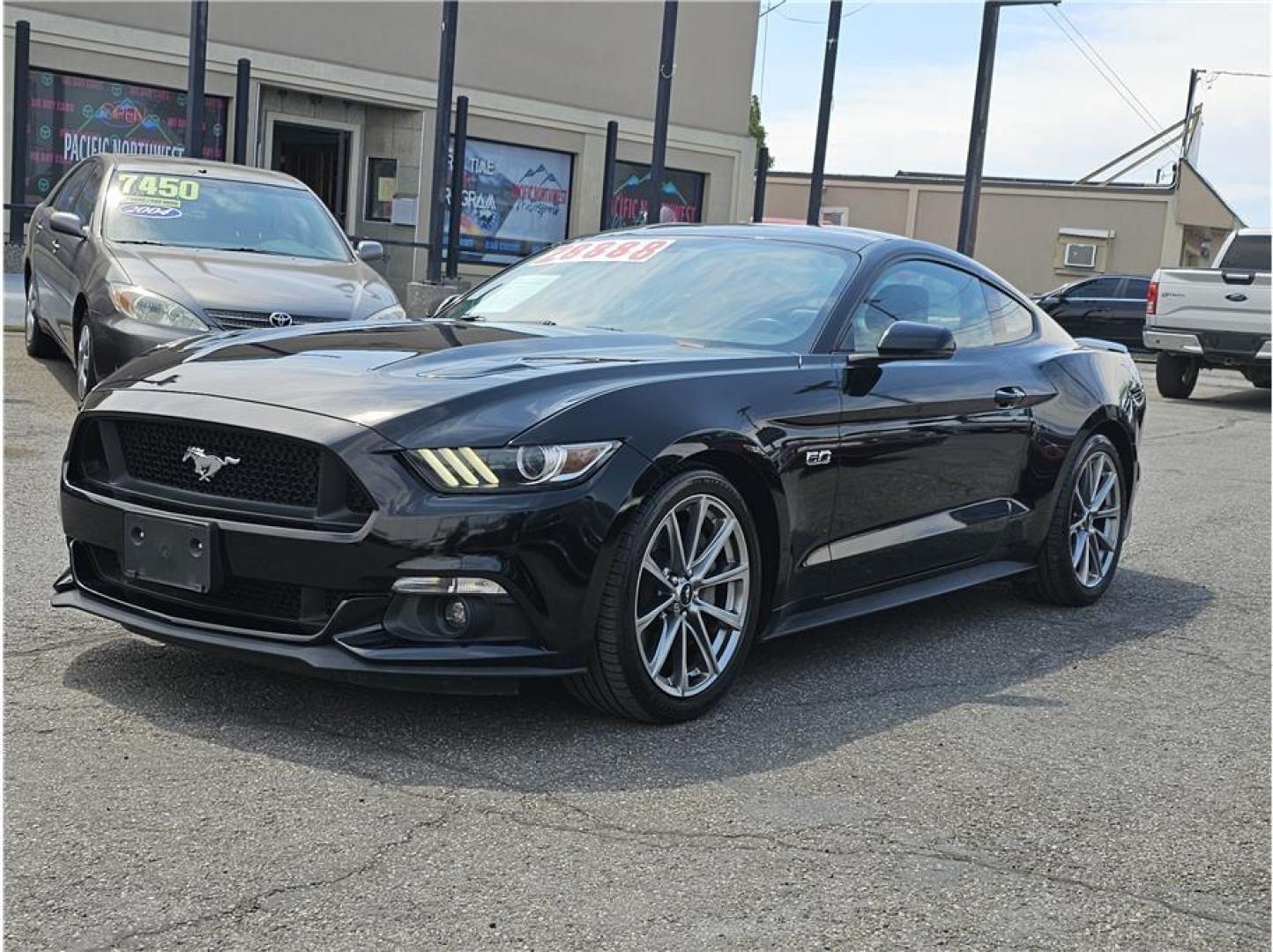 2015 Black /No Color Ford Mustang (1FA6P8CF4F5) with an V8, 5.0 Liter engine, Auto, 6-Spd SelectShift transmission, located at 607 W Columbia Drive, Kennewick, WA, 99336, (509) 987-1069, 46.216743, -119.126404 - Photo#0