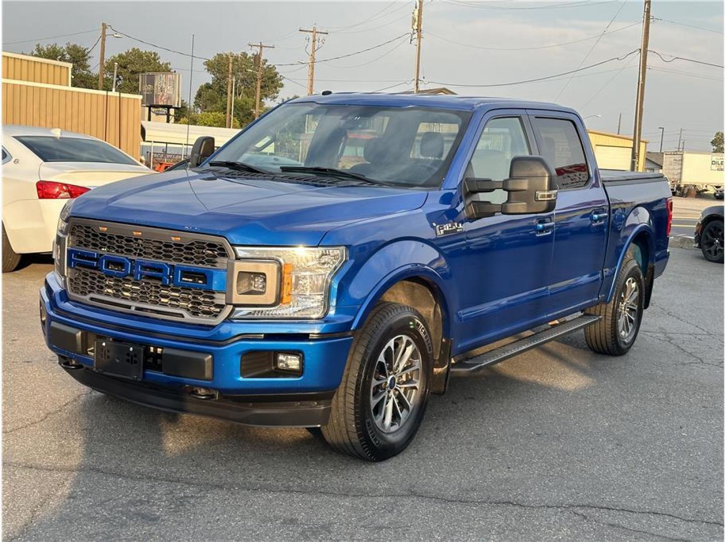 2018 Blue /No Color Ford F150 SuperCrew Cab (1FTEW1EG3JK) with an V6, EcoBoost, TT, 3.5L engine, Auto, 10-Spd Spt Mode transmission, located at 607 W Columbia Drive, Kennewick, WA, 99336, (509) 987-1069, 46.216743, -119.126404 - Photo#0