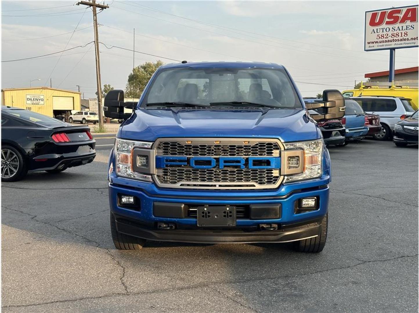 2018 Blue /No Color Ford F150 SuperCrew Cab (1FTEW1EG3JK) with an V6, EcoBoost, TT, 3.5L engine, Auto, 10-Spd Spt Mode transmission, located at 607 W Columbia Drive, Kennewick, WA, 99336, (509) 987-1069, 46.216743, -119.126404 - Photo#1