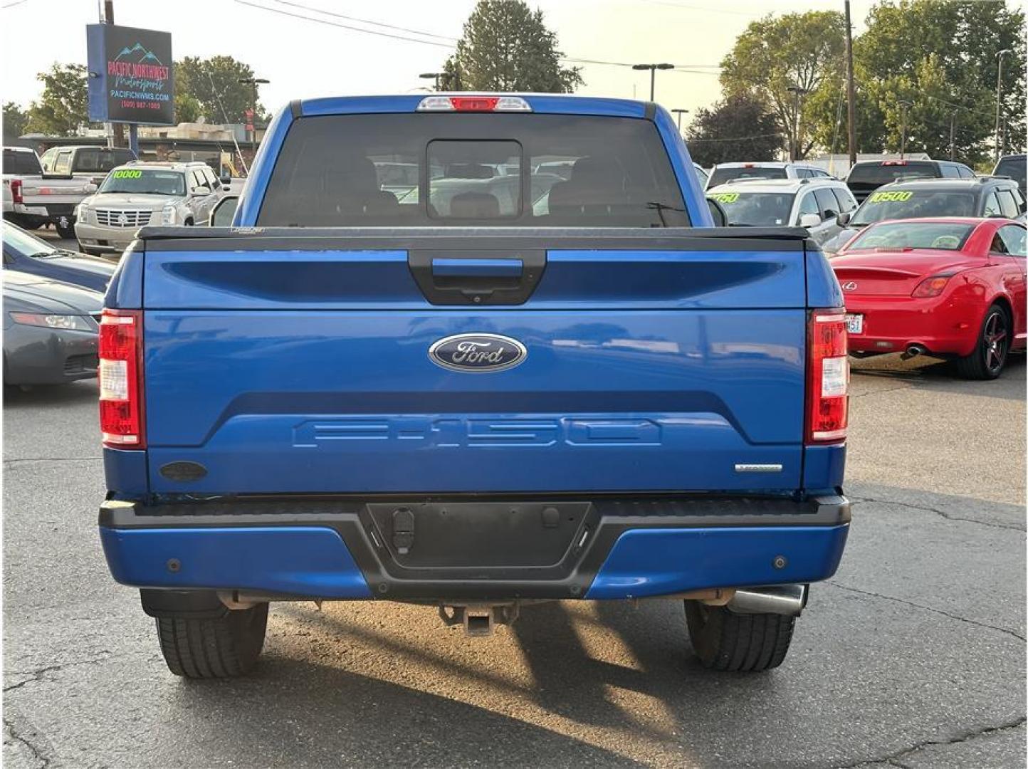 2018 Blue /No Color Ford F150 SuperCrew Cab (1FTEW1EG3JK) with an V6, EcoBoost, TT, 3.5L engine, Auto, 10-Spd Spt Mode transmission, located at 607 W Columbia Drive, Kennewick, WA, 99336, (509) 987-1069, 46.216743, -119.126404 - Photo#5