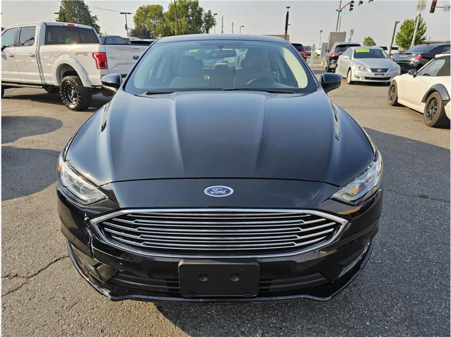 2017 Black /No Color Ford Fusion (3FA6P0G70HR) with an 4-Cyl, 2.5 Liter engine, Auto, 6-Spd SelectShift transmission, located at 607 W Columbia Drive, Kennewick, WA, 99336, (509) 987-1069, 46.216743, -119.126404 - Photo#1