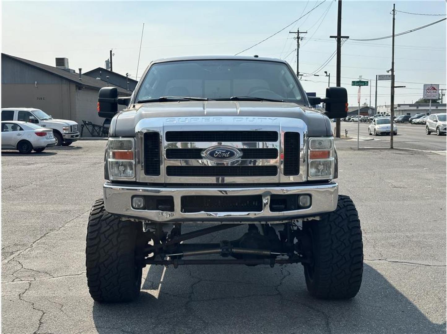 2008 Gray /No Color Ford F250 Super Duty Crew Cab (1FTSW21R28E) with an V8, Turbo Dsl 6.4L engine, Automatic, 5-Spd w/Overdrive transmission, located at 607 W Columbia Drive, Kennewick, WA, 99336, (509) 987-1069, 46.216743, -119.126404 - Photo#1