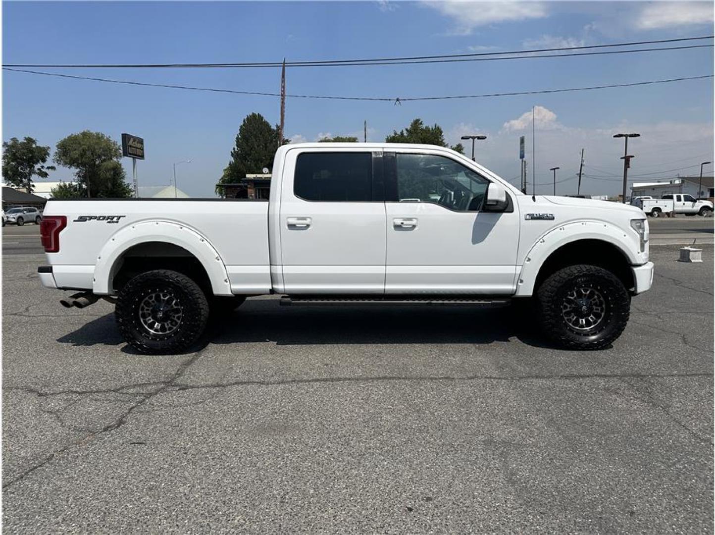 2015 White /No Color Ford F150 SuperCrew Cab (1FTFW1EF3FF) with an V8, Flex Fuel, 5.0 Liter engine, Automatic, 6-Spd transmission, located at 607 W Columbia Drive, Kennewick, WA, 99336, (509) 987-1069, 46.216743, -119.126404 - Photo#3