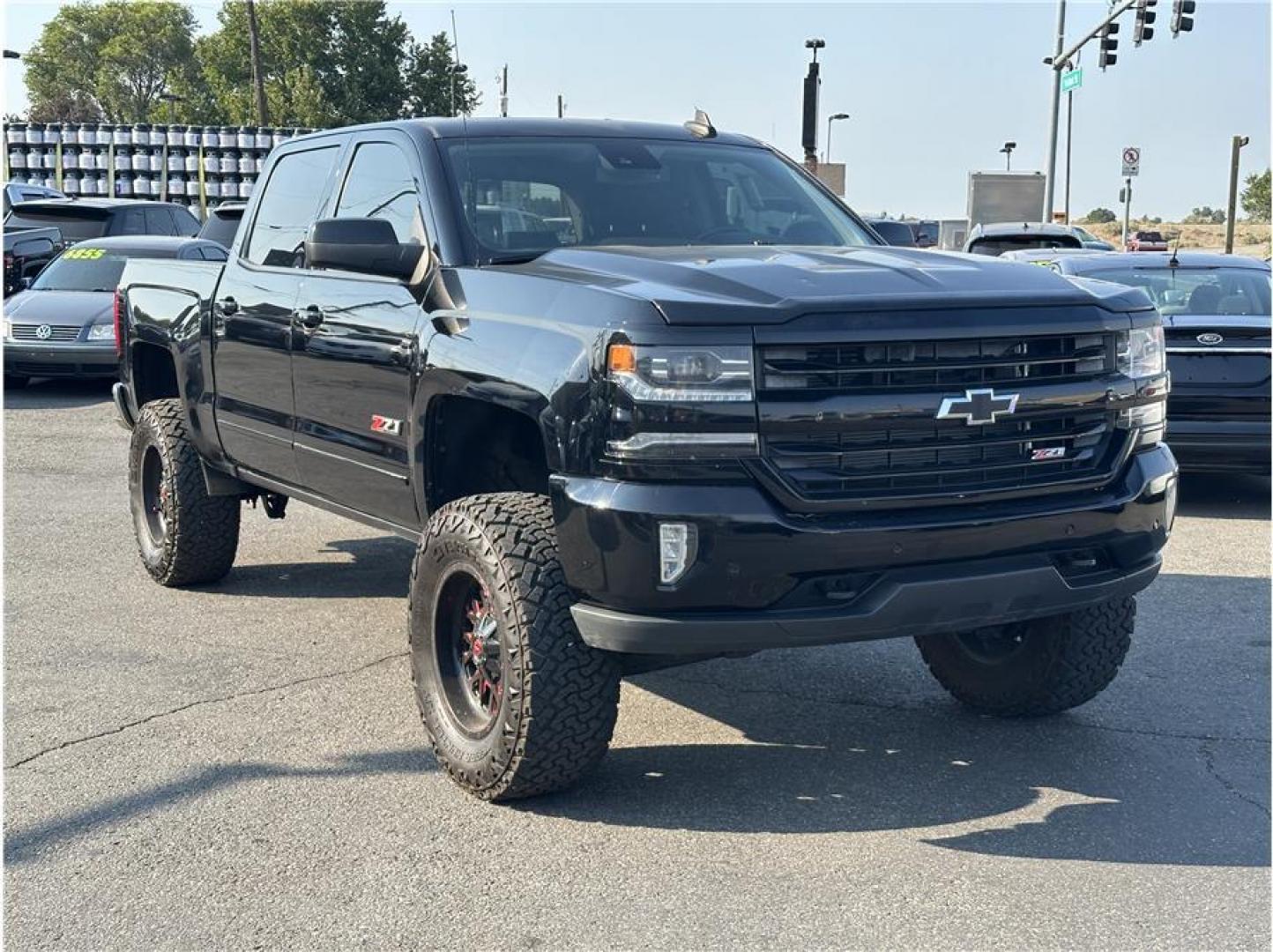 2016 Black /No Color Chevrolet Silverado 1500 Crew Cab (3GCUKSECXGG) with an V8, EcoTec3, 5.3 Liter engine, Auto, 6-Spd HD Overdrive transmission, located at 607 W Columbia Drive, Kennewick, WA, 99336, (509) 987-1069, 46.216743, -119.126404 - Photo#2