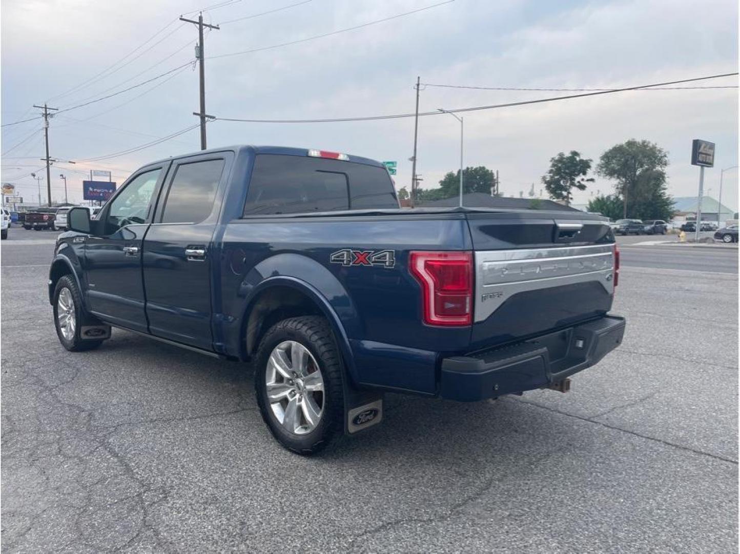 2015 Blue /No Color Ford F150 SuperCrew Cab (1FTEW1EG9FF) with an V6, EcoBoost, TT, 3.5L engine, Automatic, 6-Spd transmission, located at 607 W Columbia Drive, Kennewick, WA, 99336, (509) 987-1069, 46.216743, -119.126404 - Photo#6