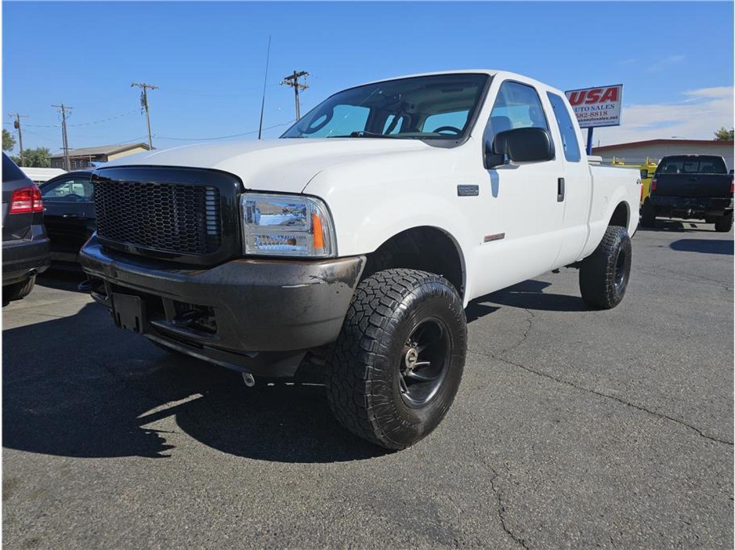 2003 White /No Color Ford F350 Super Duty Super Cab (1FTSX31P03E) with an V8, Turbo Diesel, 6.0L engine, Automatic transmission, located at 607 W Columbia Drive, Kennewick, WA, 99336, (509) 987-1069, 46.216743, -119.126404 - Photo#0