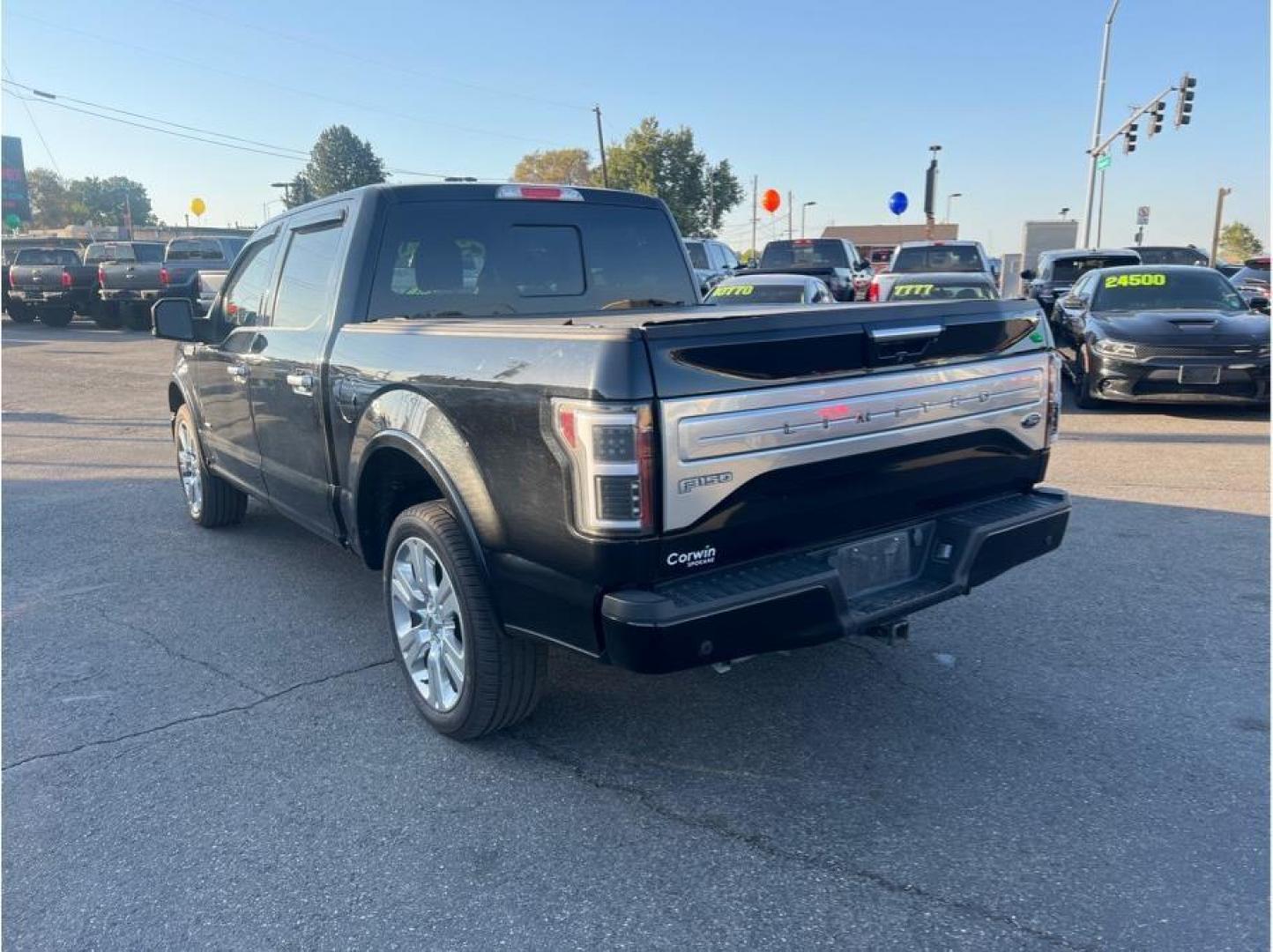 2017 Black /No Color Ford F150 SuperCrew Cab (1FTEW1EG9HF) with an V6, EcoBoost, TT, 3.5L engine, Auto, 10-Spd Spt Mode transmission, located at 607 W Columbia Drive, Kennewick, WA, 99336, (509) 987-1069, 46.216743, -119.126404 - Photo#2