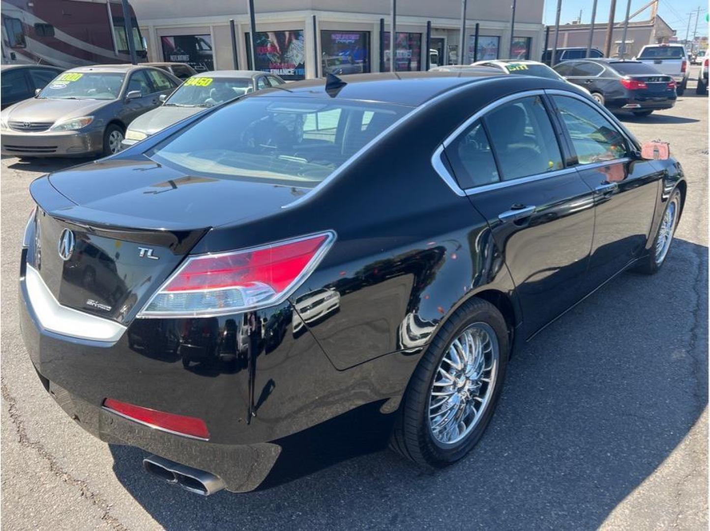 2011 Black /No Color Acura TL (19UUA9E54BA) with an V6, VTEC, 3.5 Liter engine, Manual, 6-Spd w/Overdrive transmission, located at 607 W Columbia Drive, Kennewick, WA, 99336, (509) 987-1069, 46.216743, -119.126404 - Photo#4