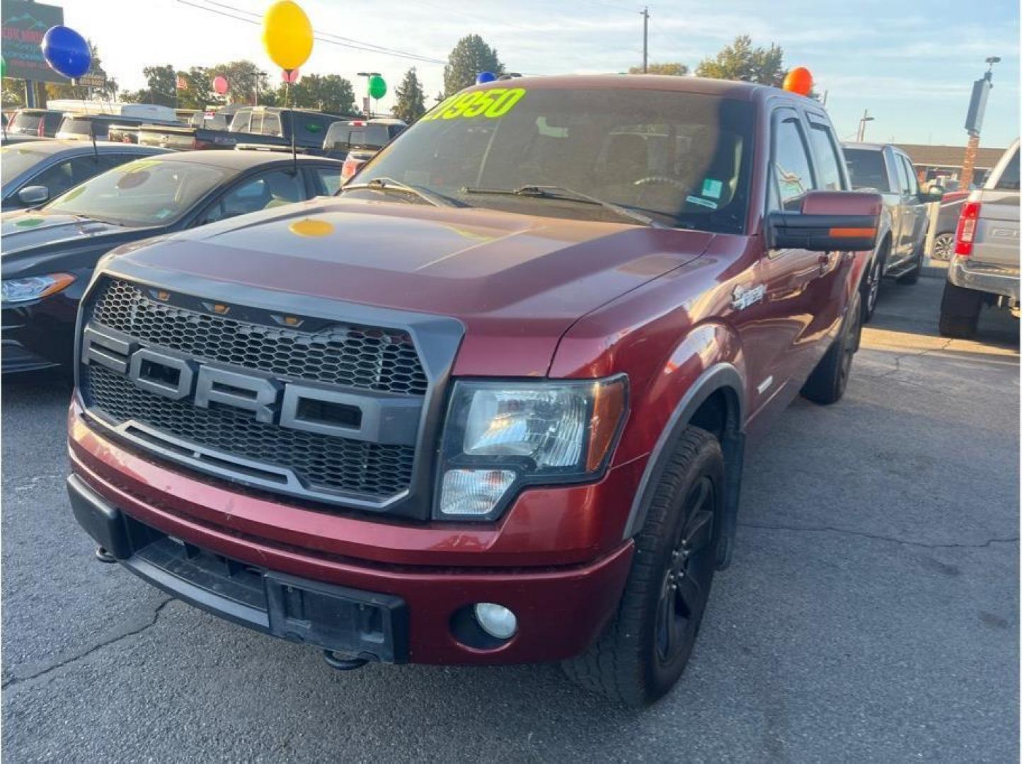 2014 Maroon /No Color Ford F150 SuperCrew Cab (1FTFW1ET4EK) with an V6, EcoBoost, 3.5L engine, Auto, 6-Spd SelectShft transmission, located at 607 W Columbia Drive, Kennewick, WA, 99336, (509) 987-1069, 46.216743, -119.126404 - Photo#0