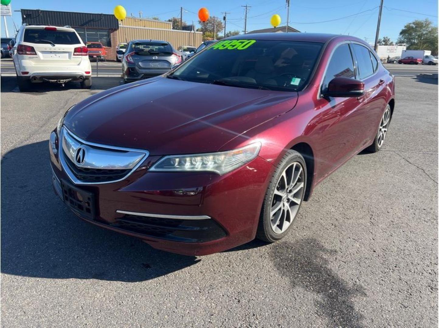 2015 Red /No Color Acura TLX (19UUB2F58FA) with an V6, VTEC, 3.5 Liter engine, Auto, 9-Spd SportShift transmission, located at 607 W Columbia Drive, Kennewick, WA, 99336, (509) 987-1069, 46.216743, -119.126404 - Photo#0