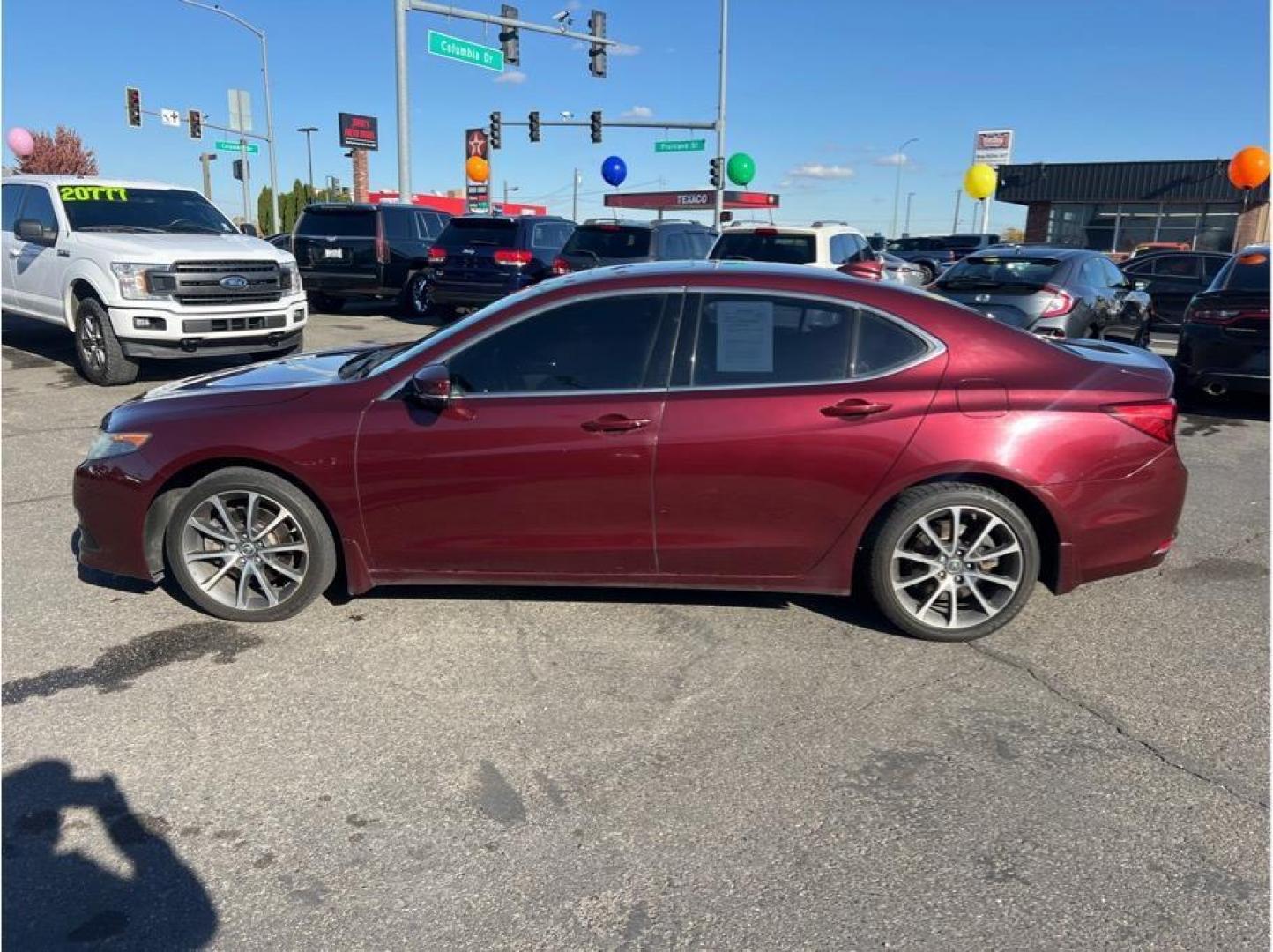 2015 Red /No Color Acura TLX (19UUB2F58FA) with an V6, VTEC, 3.5 Liter engine, Auto, 9-Spd SportShift transmission, located at 607 W Columbia Drive, Kennewick, WA, 99336, (509) 987-1069, 46.216743, -119.126404 - Photo#7