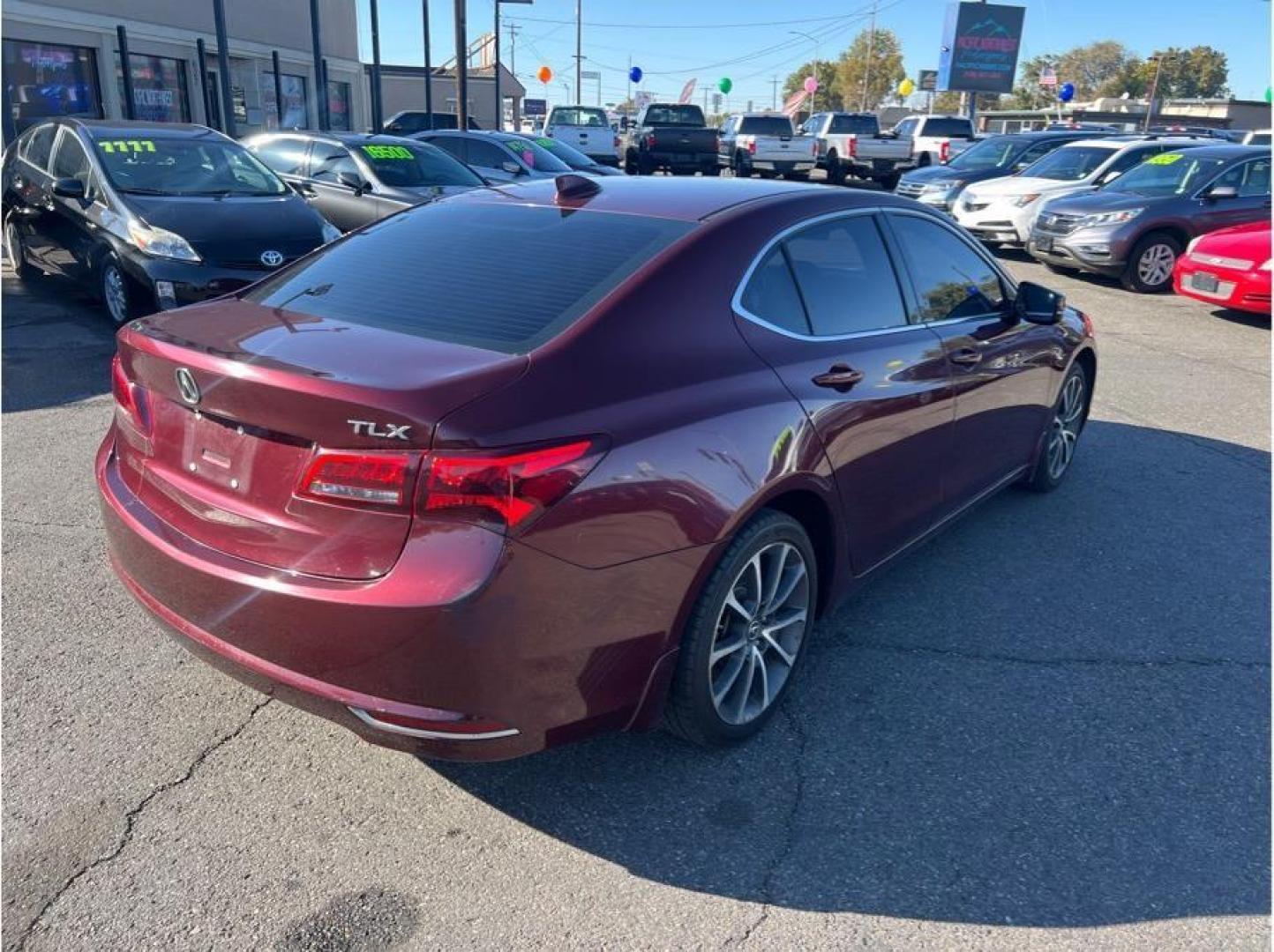 2015 Red /No Color Acura TLX (19UUB2F58FA) with an V6, VTEC, 3.5 Liter engine, Auto, 9-Spd SportShift transmission, located at 607 W Columbia Drive, Kennewick, WA, 99336, (509) 987-1069, 46.216743, -119.126404 - Photo#4