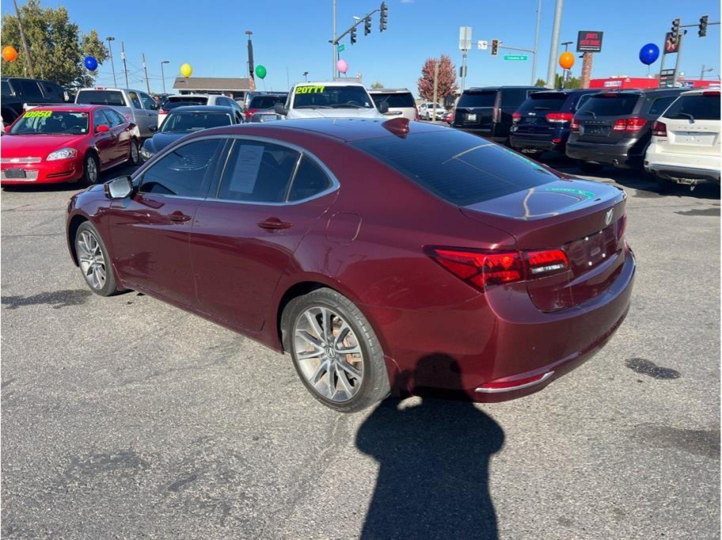 2015 Red /No Color Acura TLX (19UUB2F58FA) with an V6, VTEC, 3.5 Liter engine, Auto, 9-Spd SportShift transmission, located at 607 W Columbia Drive, Kennewick, WA, 99336, (509) 987-1069, 46.216743, -119.126404 - Photo#6