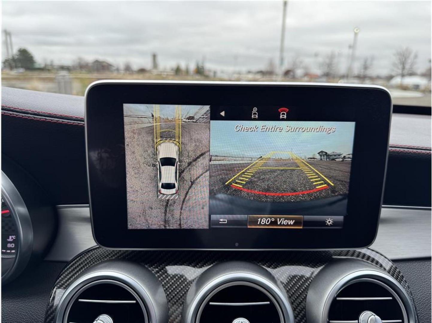 2017 Gray /No Color Mercedes-Benz Mercedes-AMG C-Class (55SWF6EB5HU) with an V6, Twin Turbo, 3.0 Liter engine, Auto, 9-Spd 9G-Tronic transmission, located at 607 W Columbia Drive, Kennewick, WA, 99336, (509) 987-1069, 46.216743, -119.126404 - Photo#9