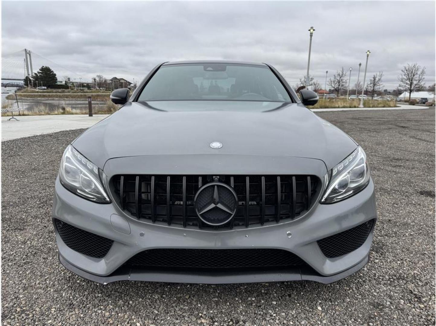 2017 Gray /No Color Mercedes-Benz Mercedes-AMG C-Class (55SWF6EB5HU) with an V6, Twin Turbo, 3.0 Liter engine, Auto, 9-Spd 9G-Tronic transmission, located at 607 W Columbia Drive, Kennewick, WA, 99336, (509) 987-1069, 46.216743, -119.126404 - Photo#18