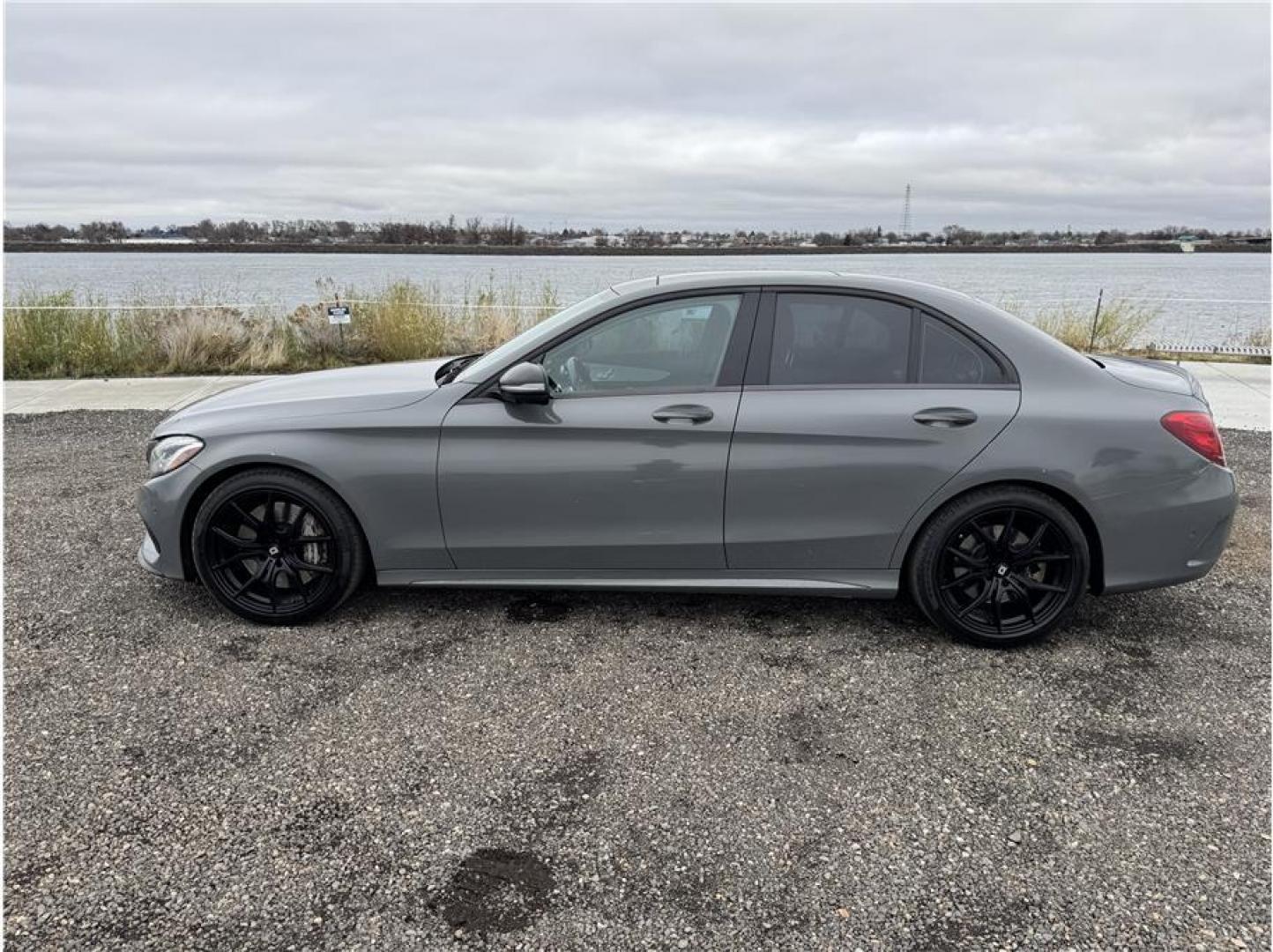 2017 Gray /No Color Mercedes-Benz Mercedes-AMG C-Class (55SWF6EB5HU) with an V6, Twin Turbo, 3.0 Liter engine, Auto, 9-Spd 9G-Tronic transmission, located at 607 W Columbia Drive, Kennewick, WA, 99336, (509) 987-1069, 46.216743, -119.126404 - Photo#1