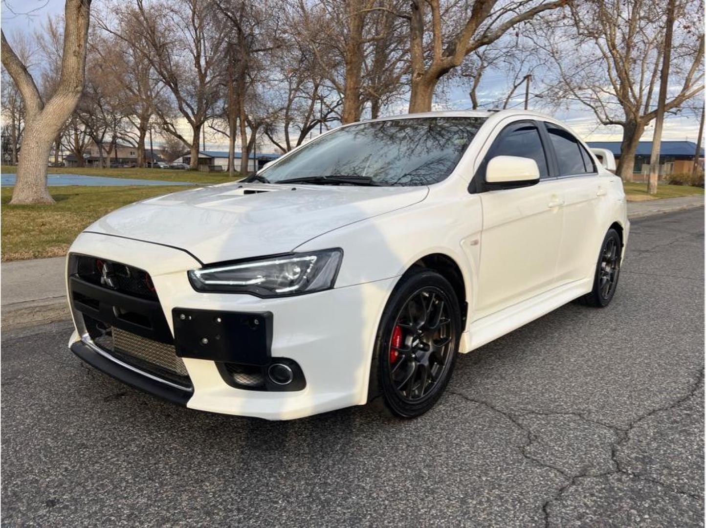 2013 White /No Color Mitsubishi Lancer (JA32W5FV0DU) with an 4-Cyl, Turbo, 2.0 Liter engine, Auto, 6-Spd Sportronic transmission, located at 607 W Columbia Drive, Kennewick, WA, 99336, (509) 987-1069, 46.216743, -119.126404 - Photo#0